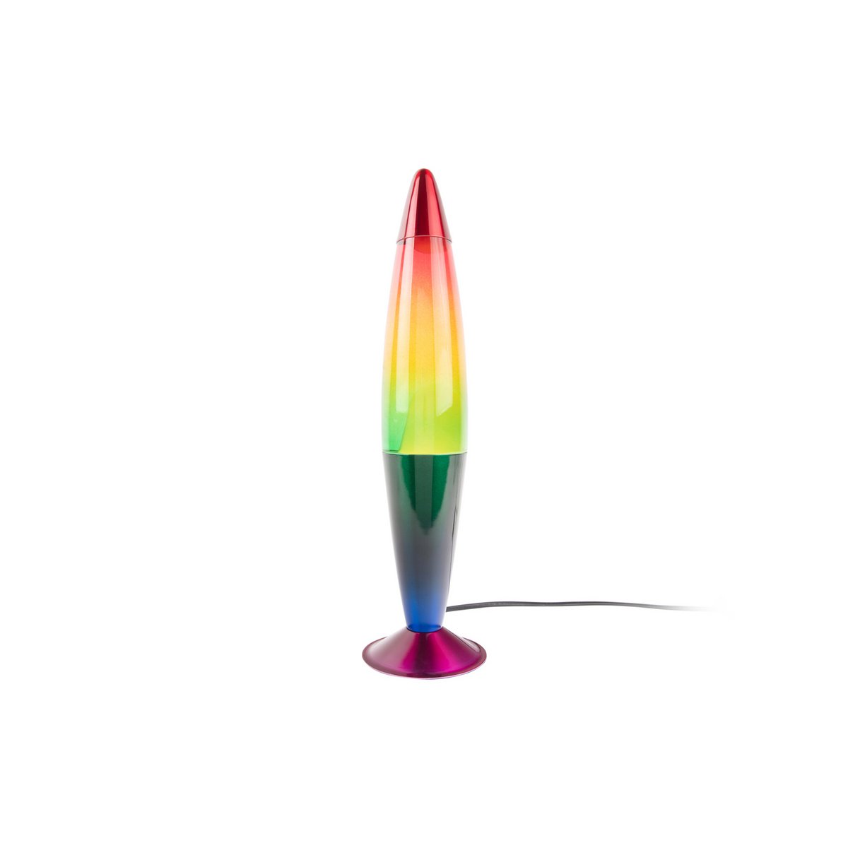 Retro Leitmotiv regenboog lavalamp