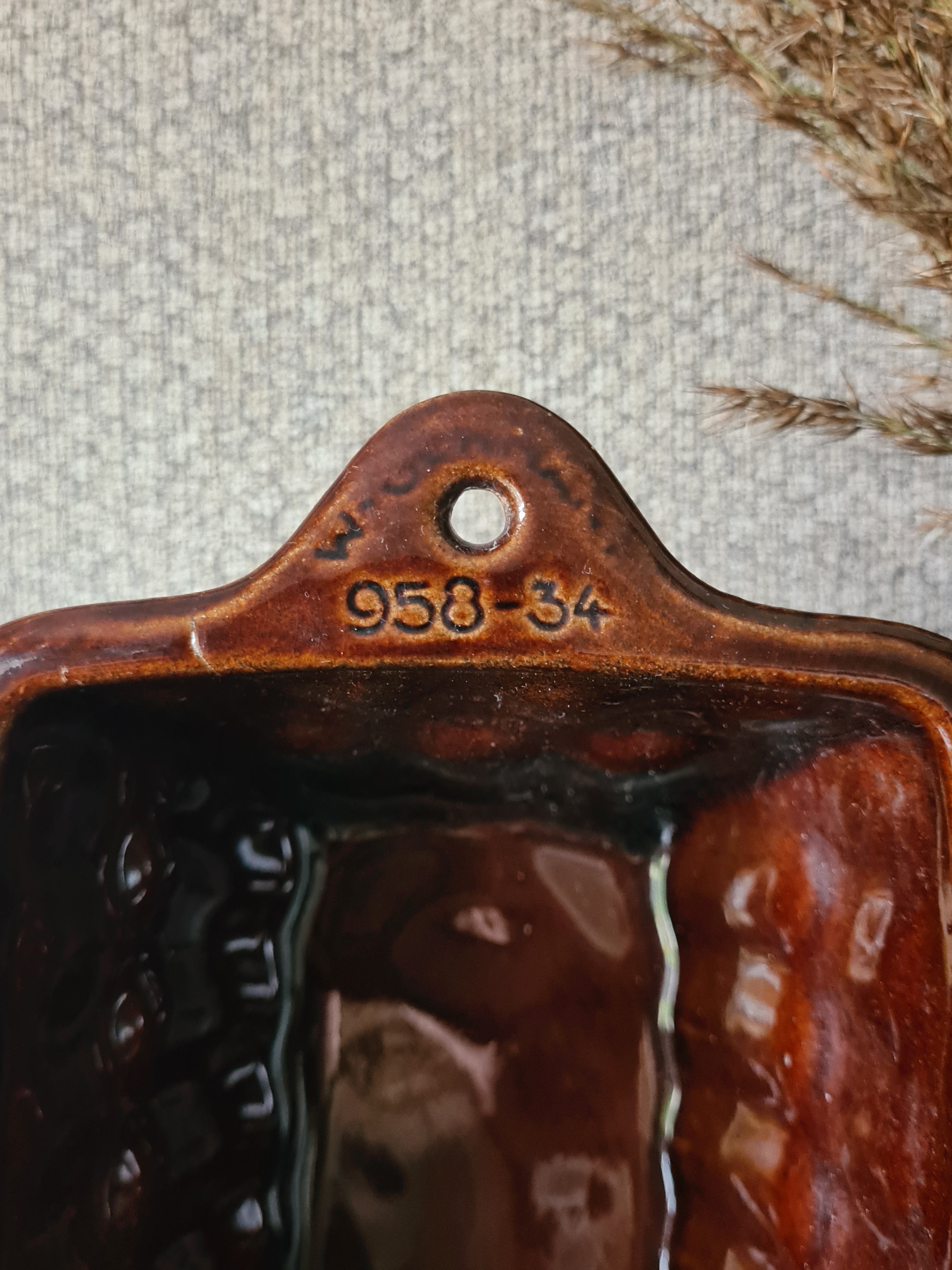 West Germany keramiek cakeschaal