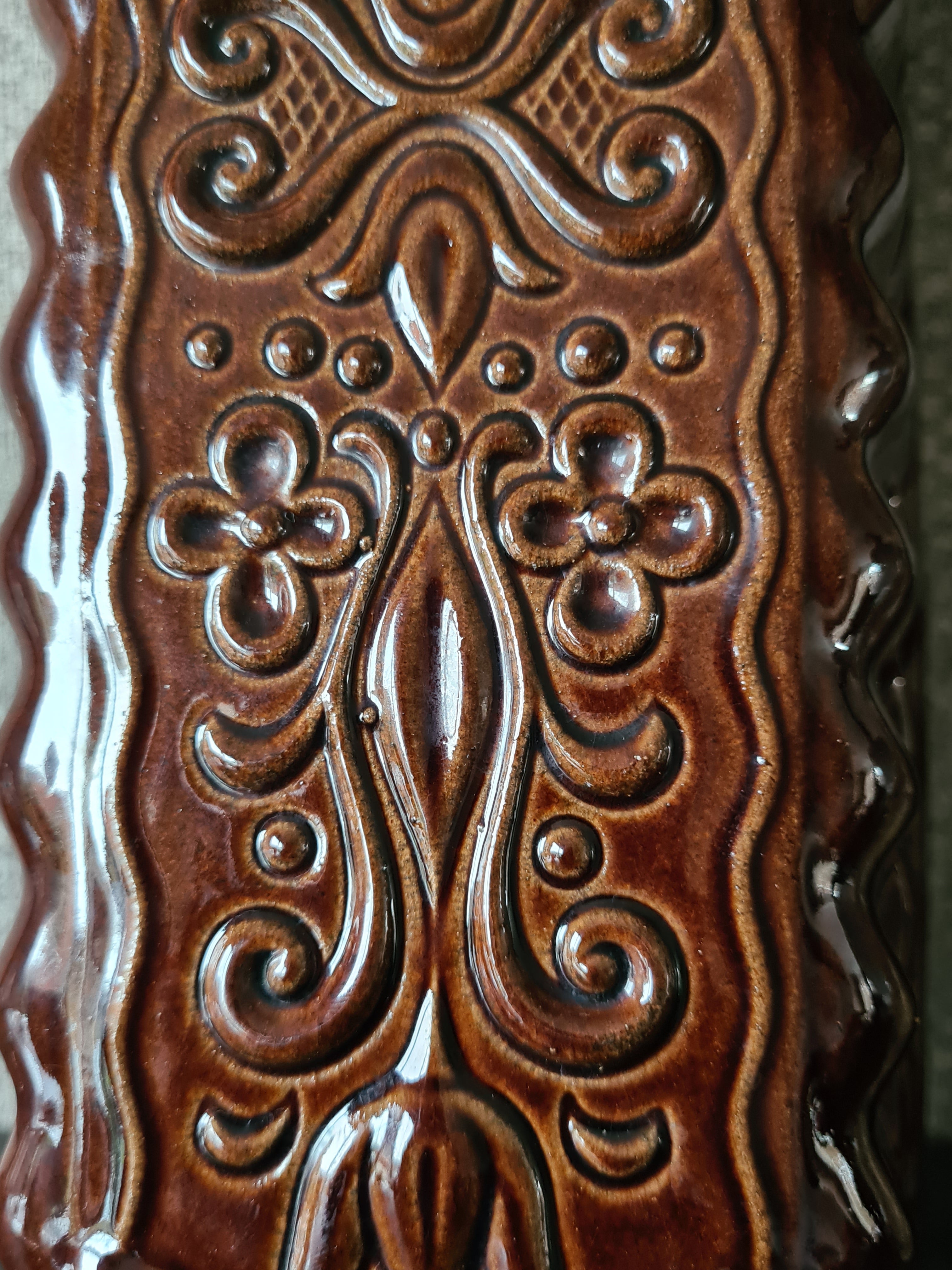 West Germany keramiek cakeschaal