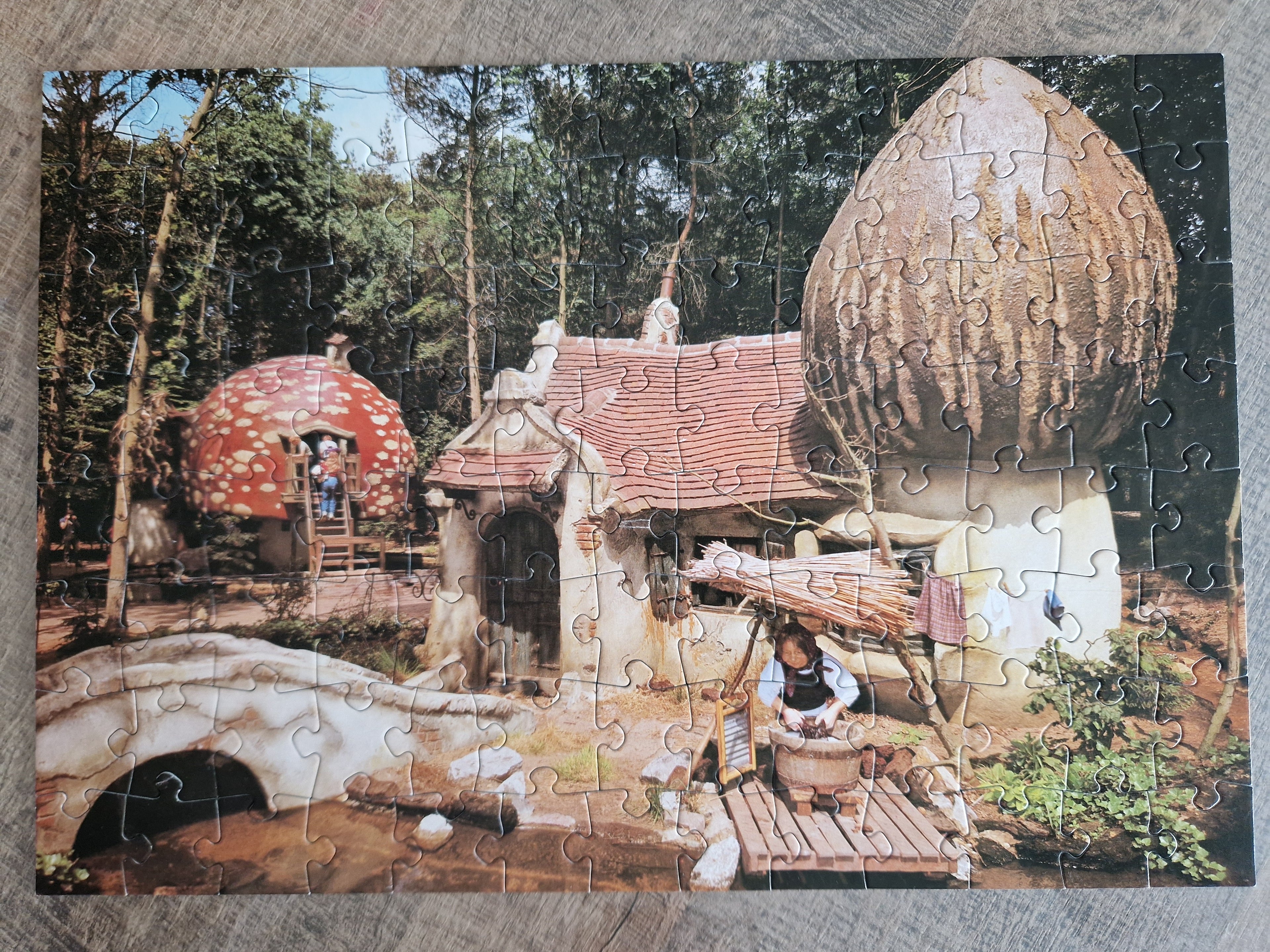 Efteling puzzel kabouterdorp