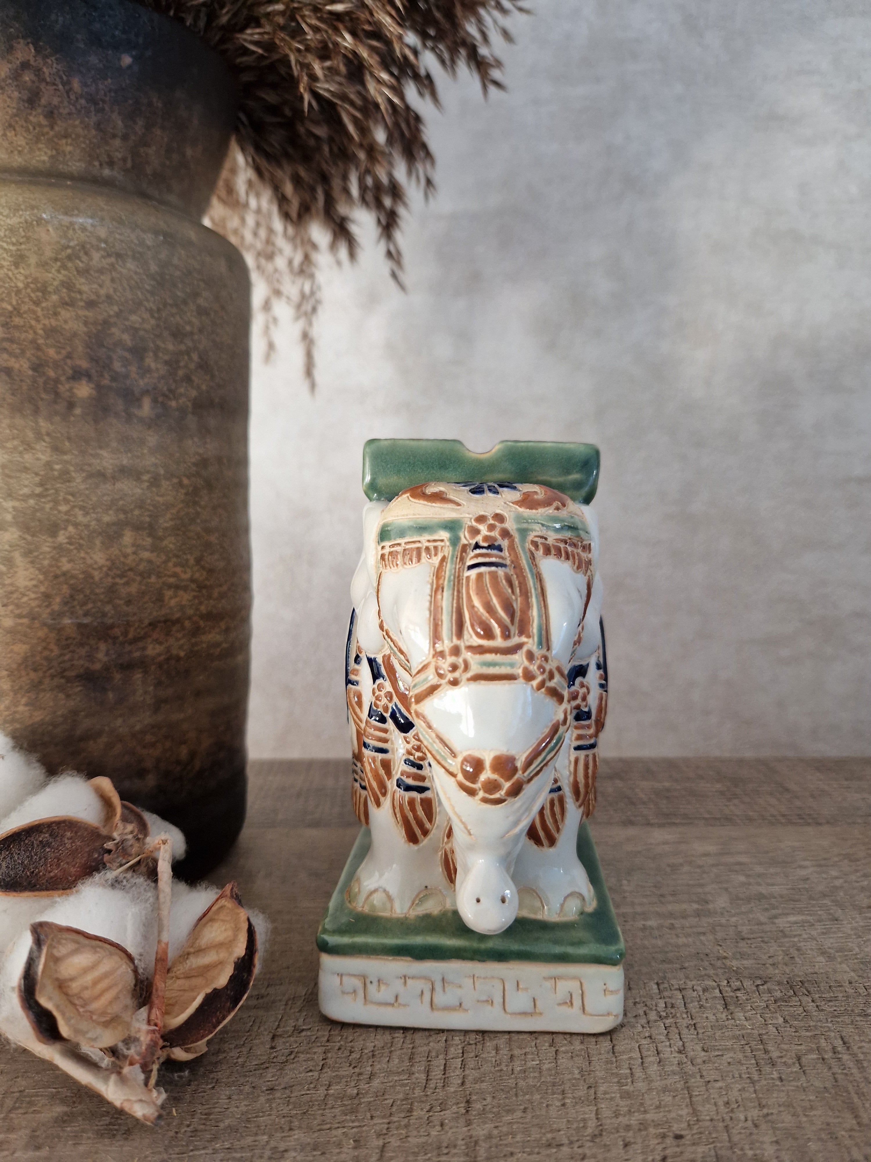 Vintage keramiek olifant
