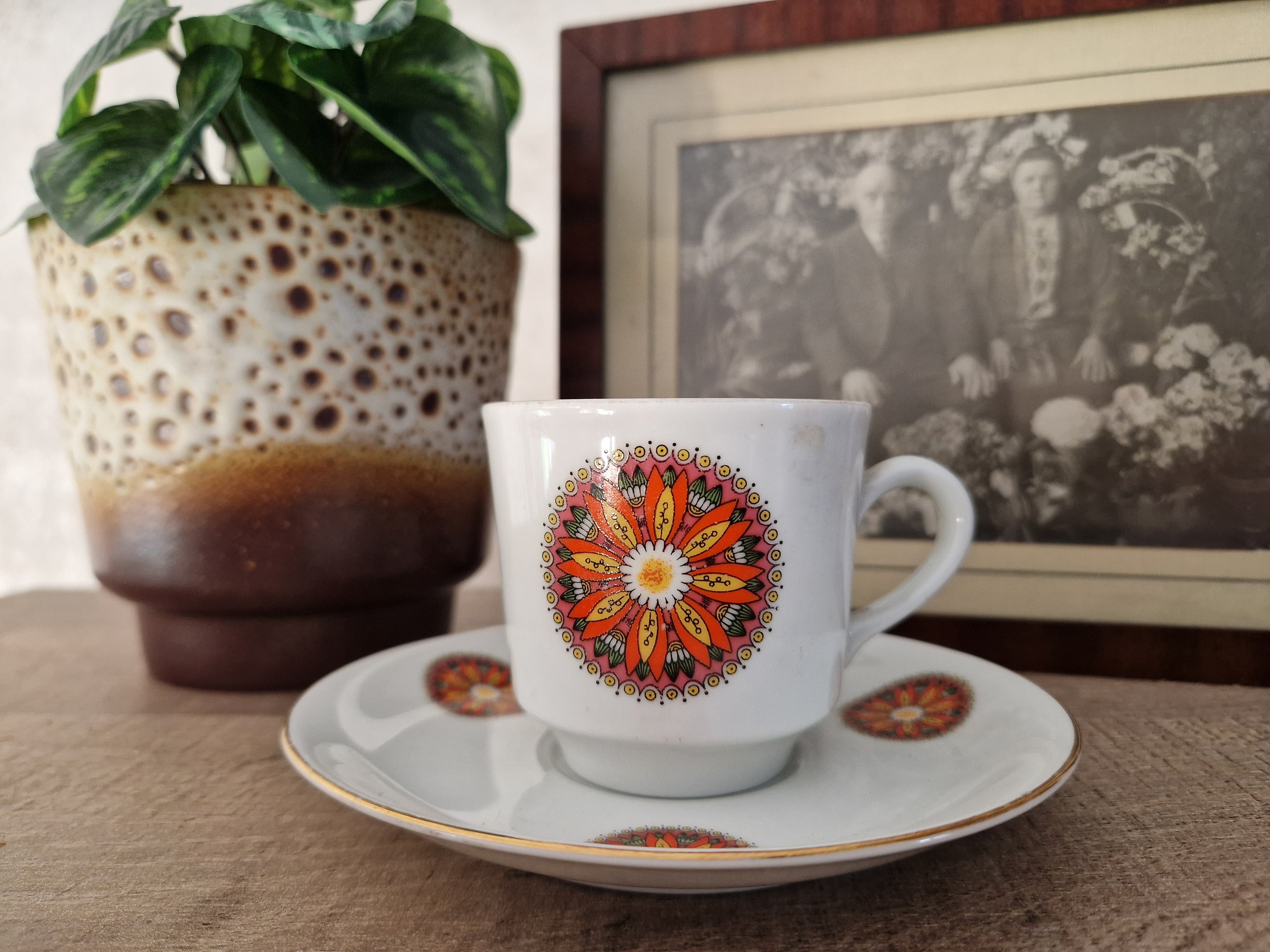 Bavaria Mitterteich porseleinen kop en schotel diverse kleuren