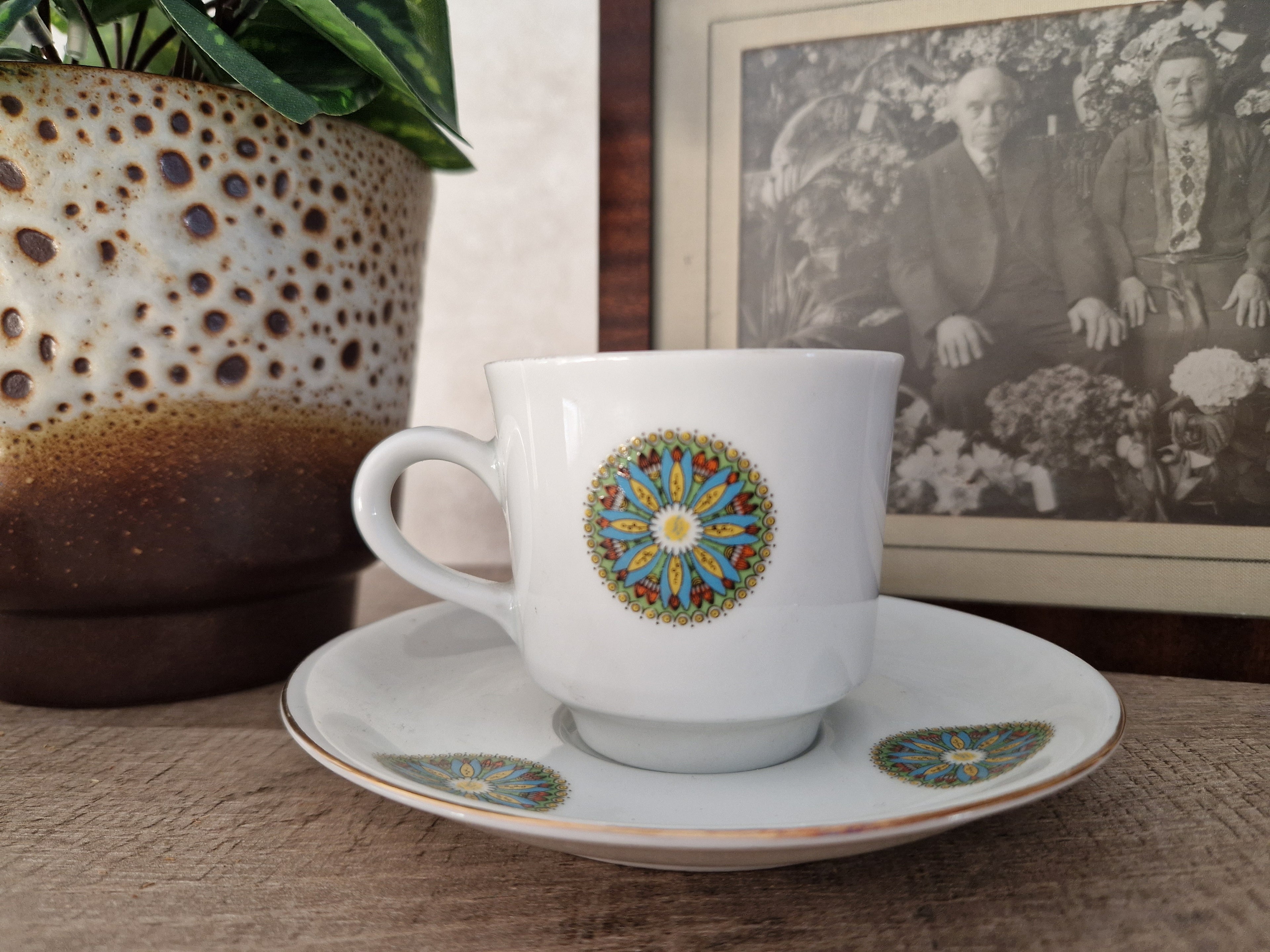 Bavaria Mitterteich porseleinen kop en schotel diverse kleuren