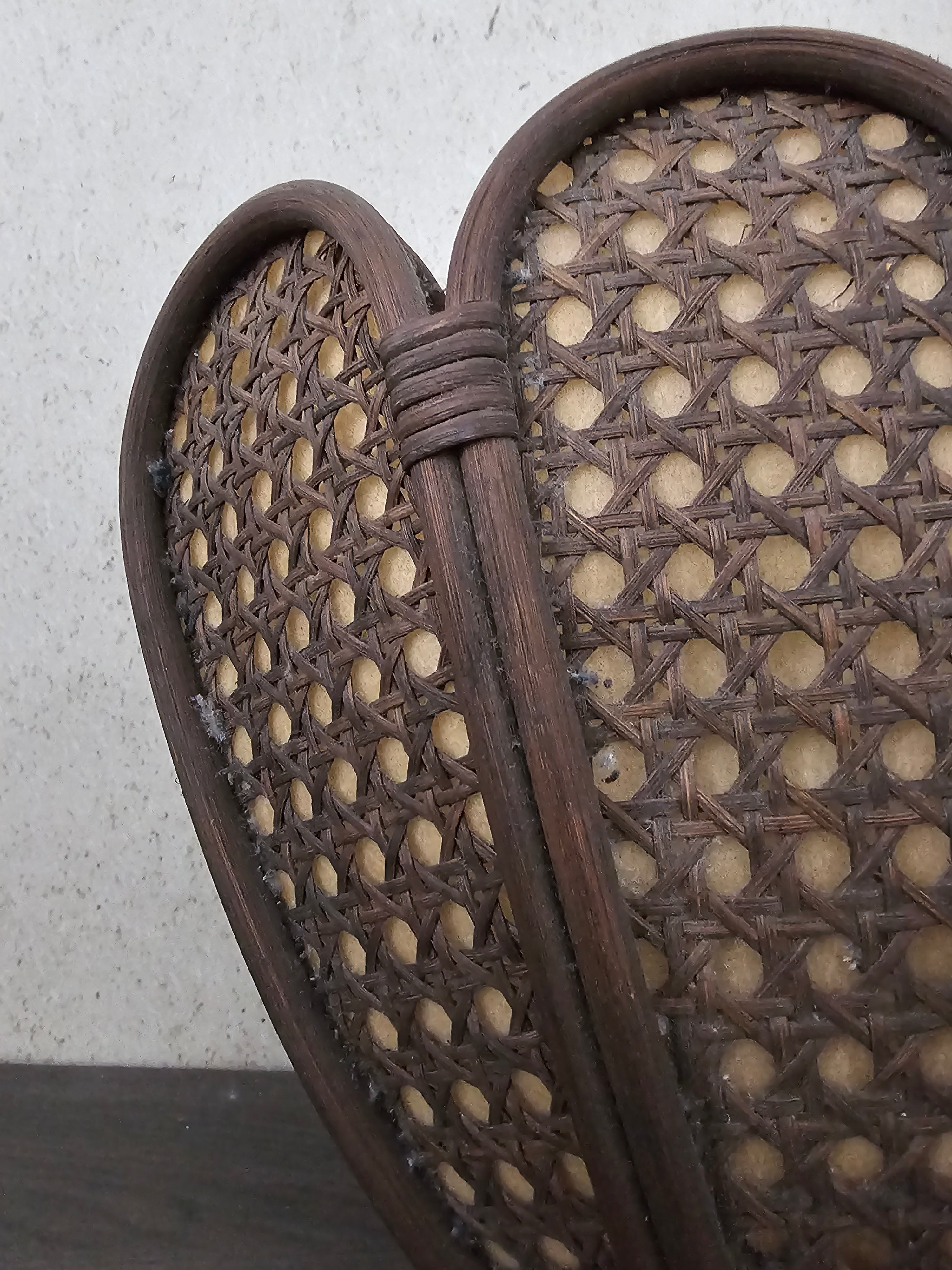 Manou webbing wandlamp jaren 70