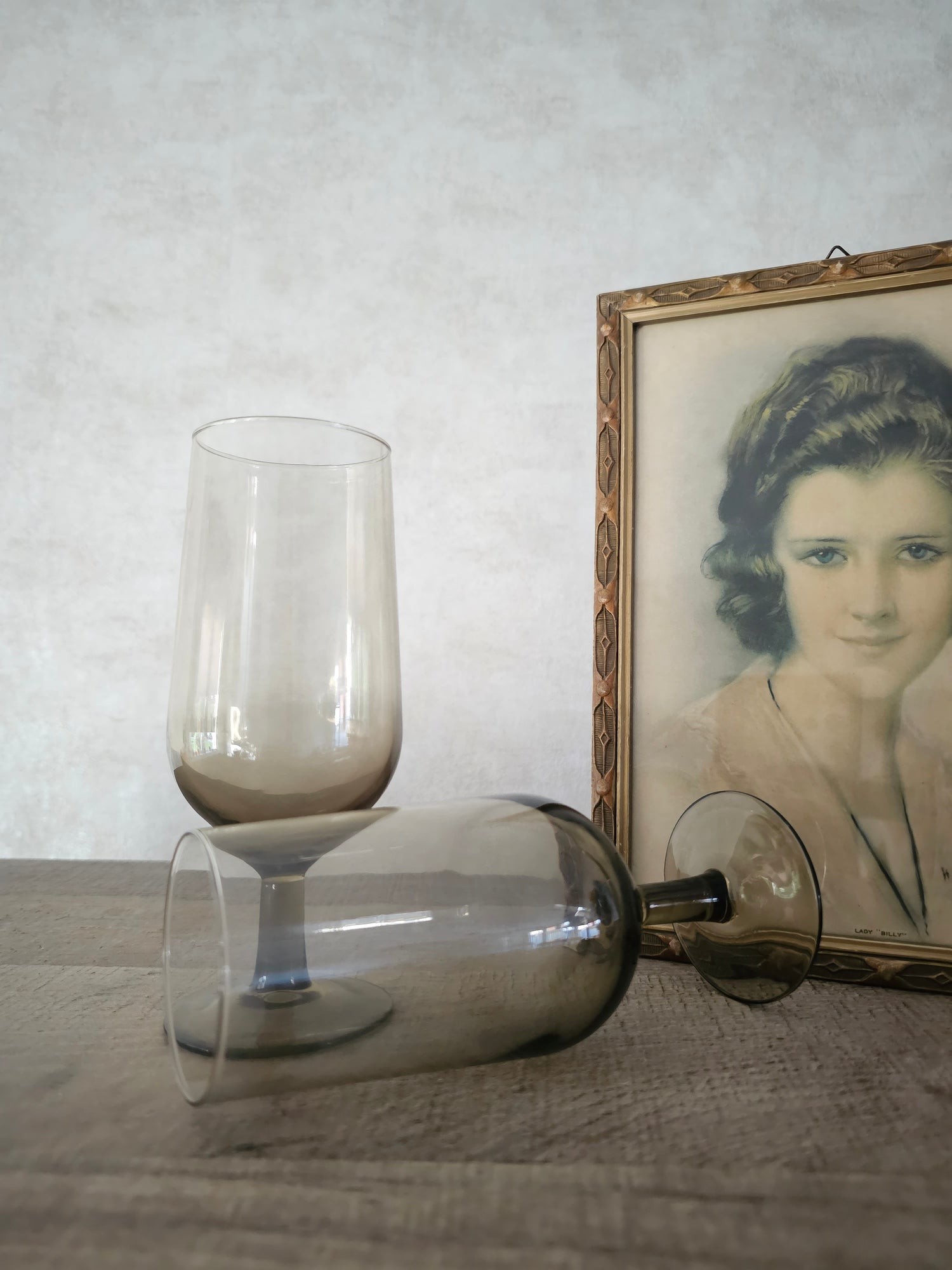 Luminarc France rookglas glazen in tulpvorm