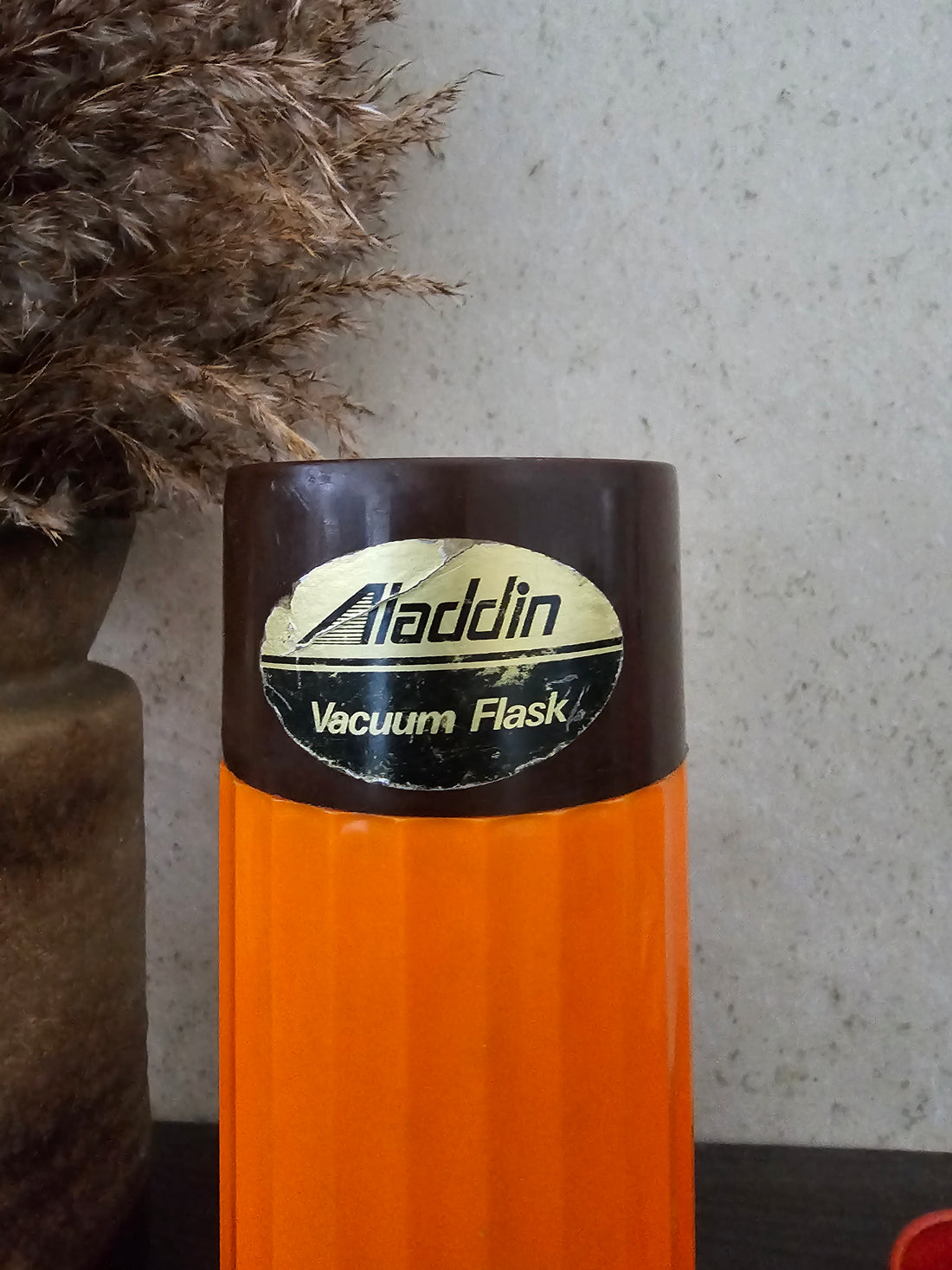 Thermoskan oranje / bruine Aladdin