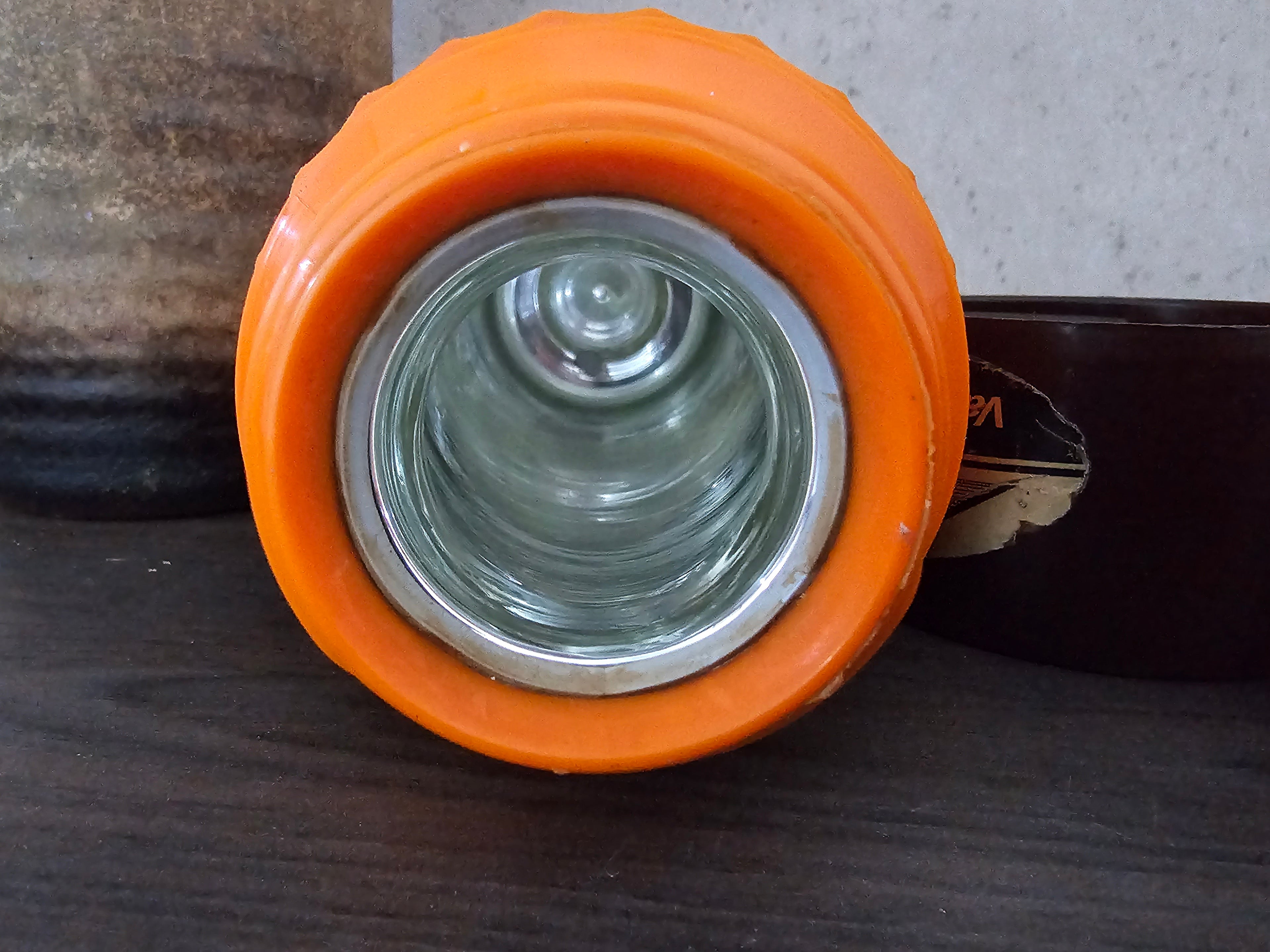 Thermoskan oranje / bruine Aladdin