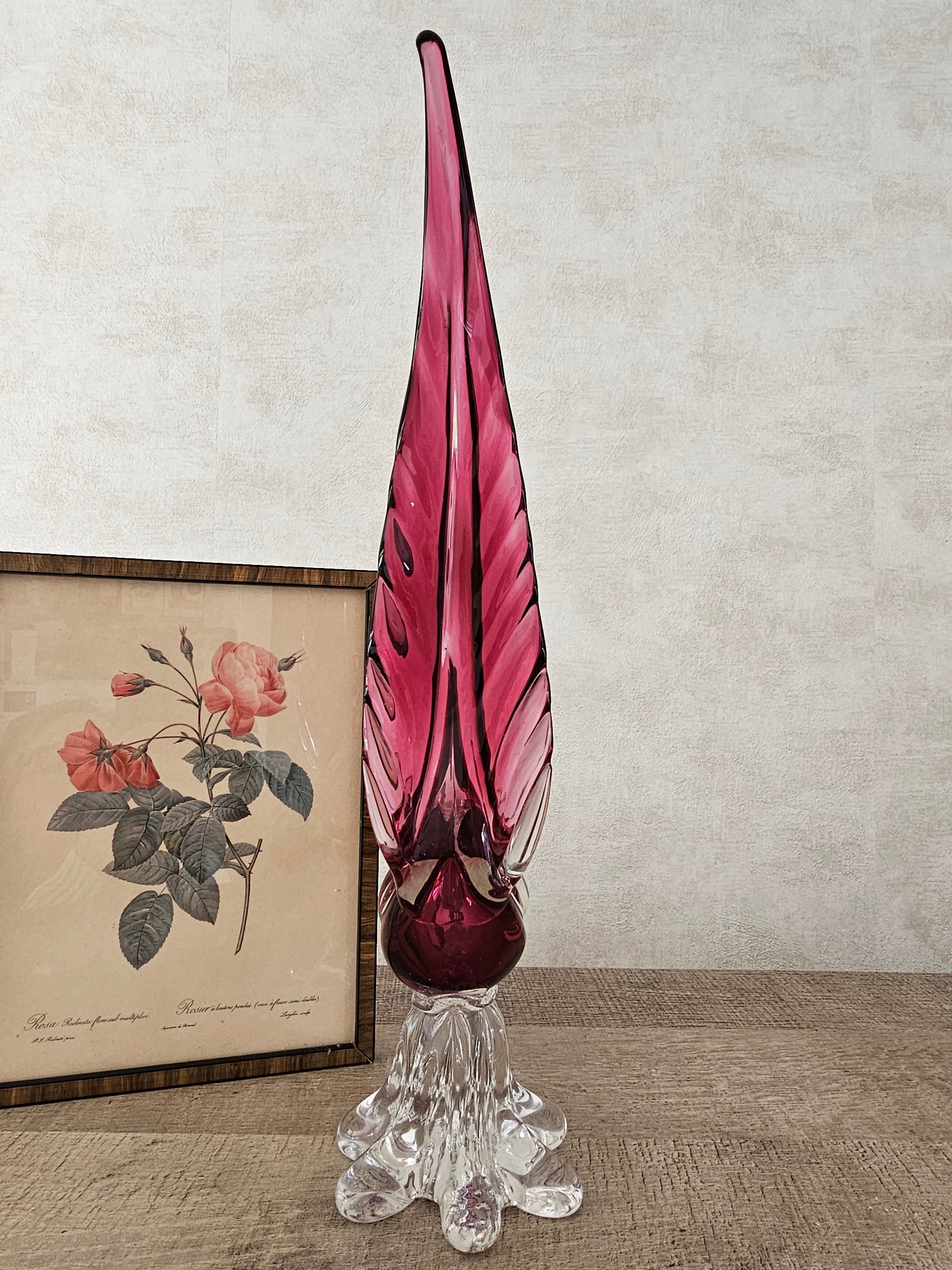 Vintage Murano glazen fazant