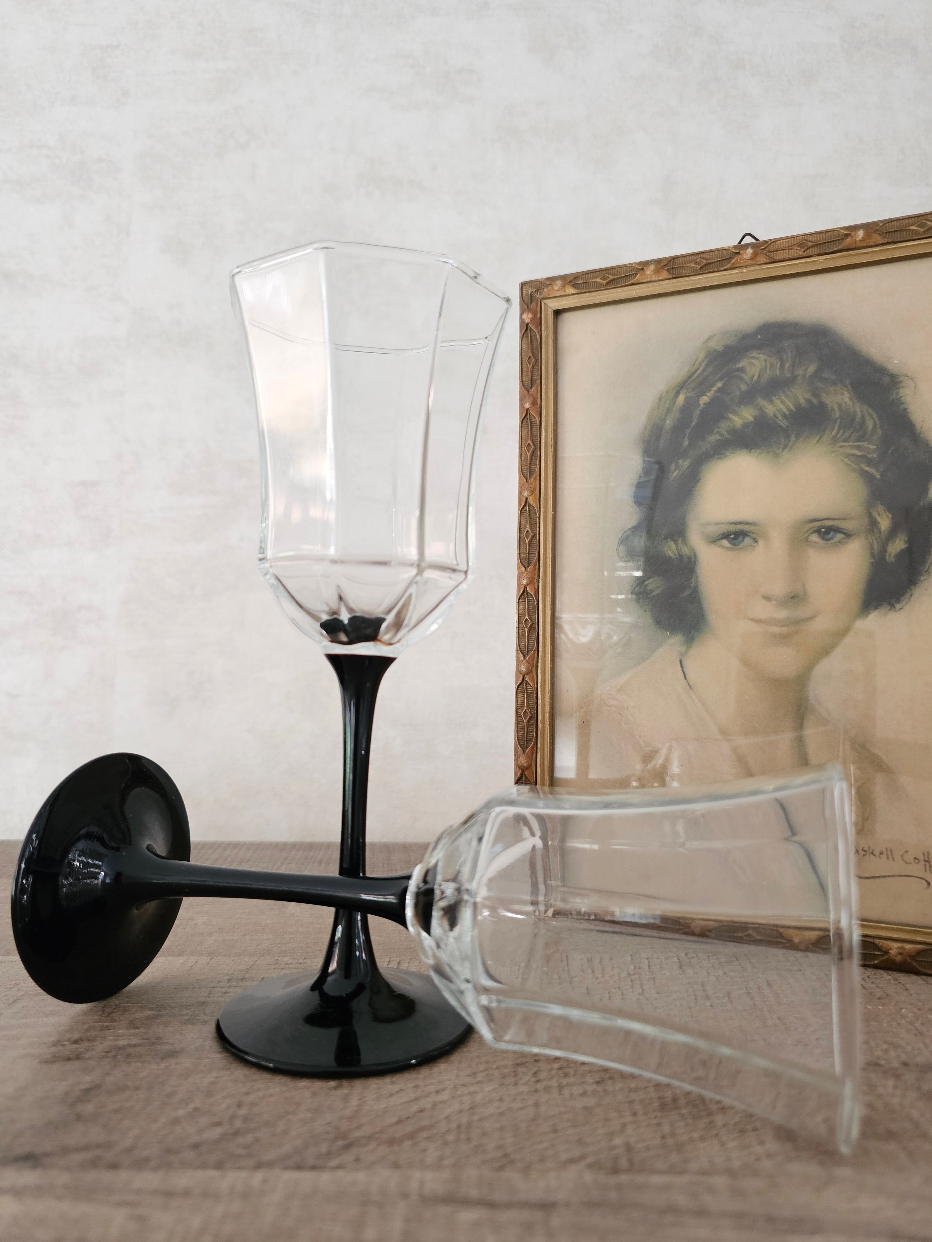 Luminarc France Domino vintage octime wijnglazen