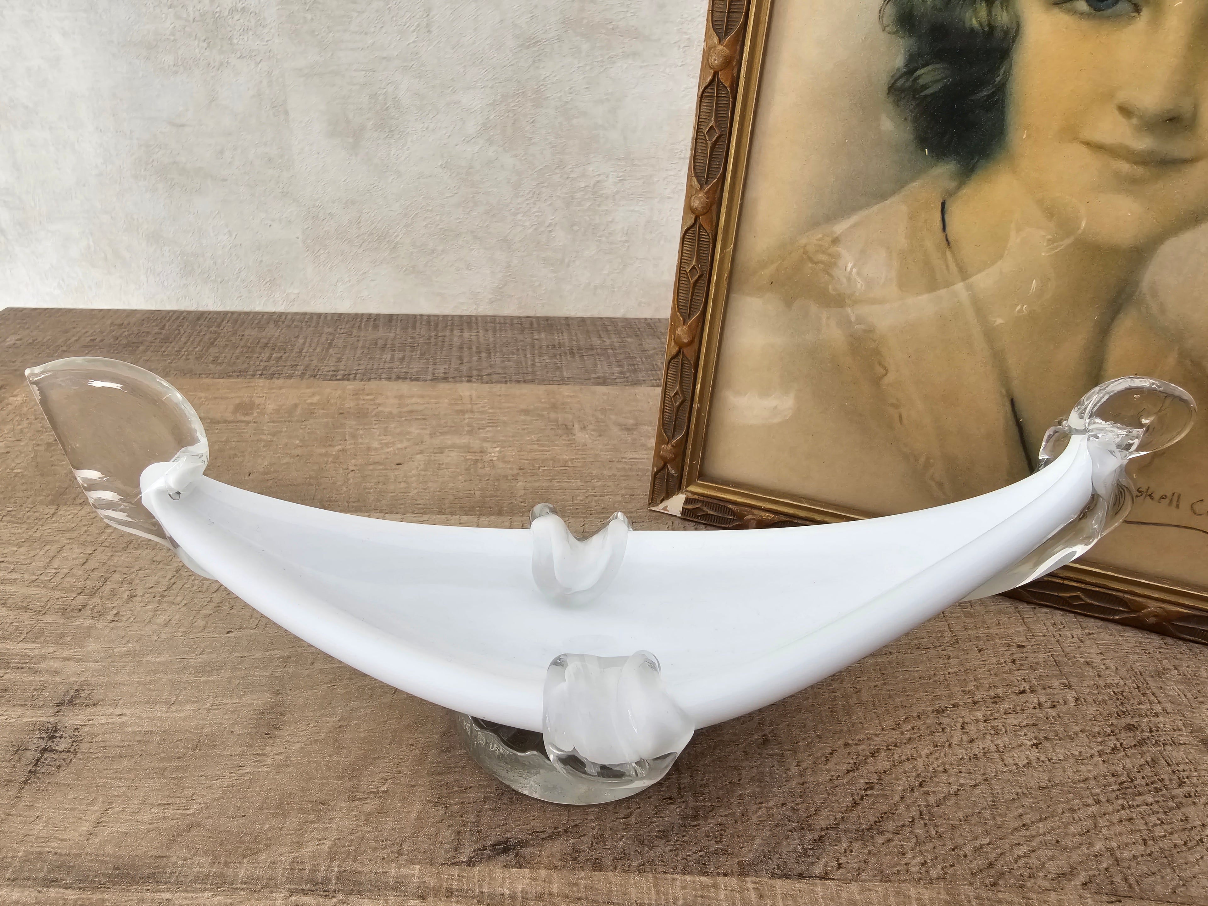 Venetiaanse Murano glas gondel