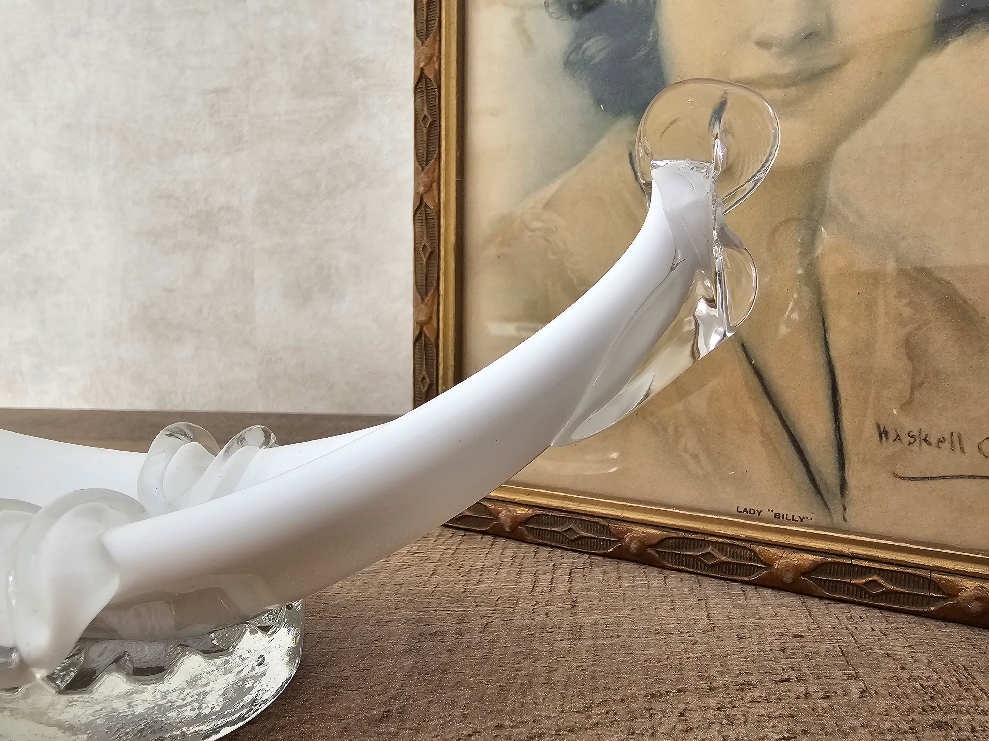 Venetiaanse Murano glas gondel