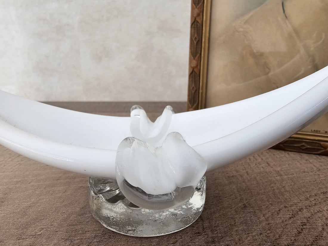 Venetiaanse Murano glas gondel