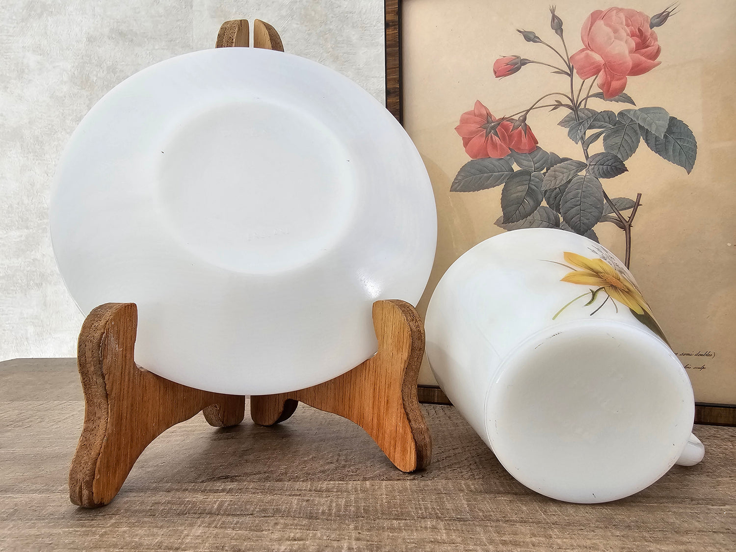 Pyrex Autumn Glory kop en schotel