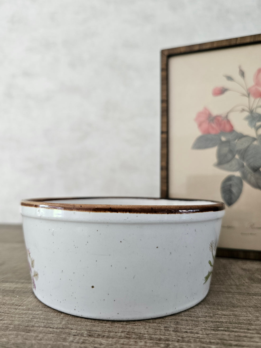 Wildflower schaal blauwe / paarse bloemen