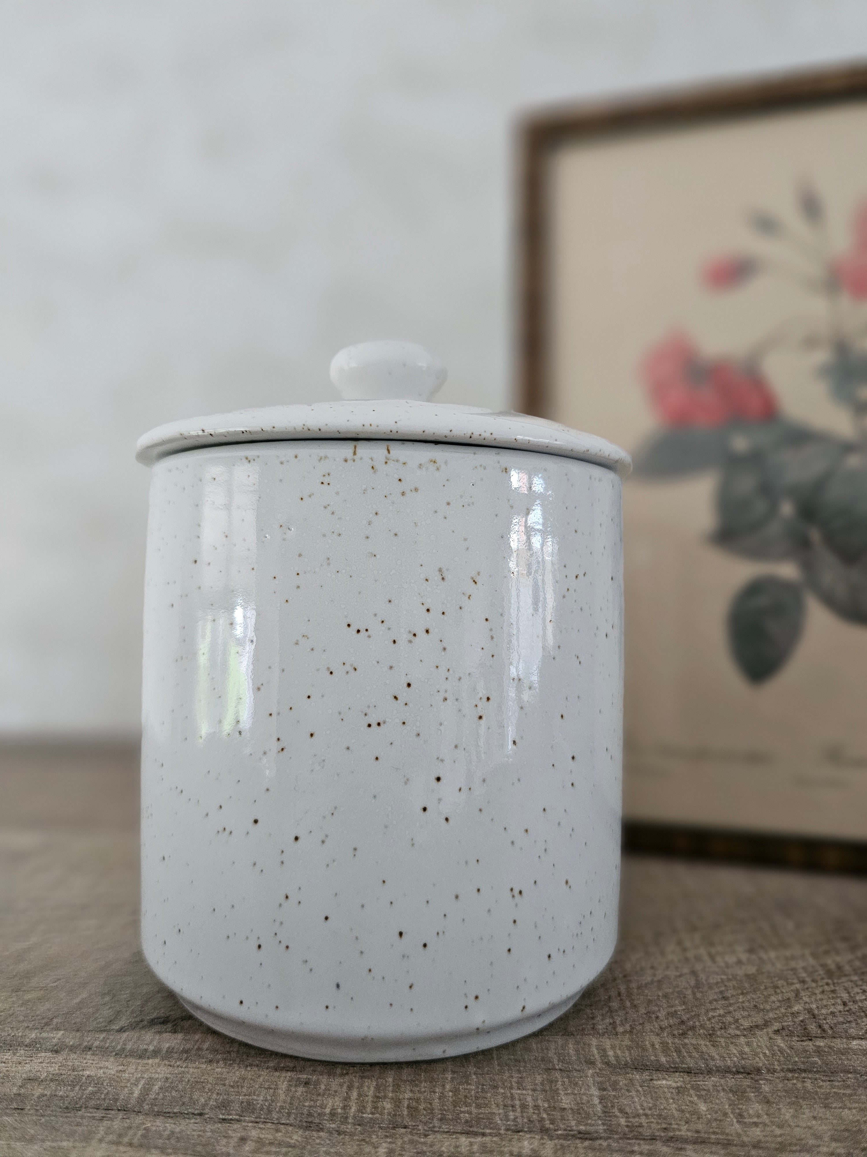 Wildflower voorraadpot met deksel