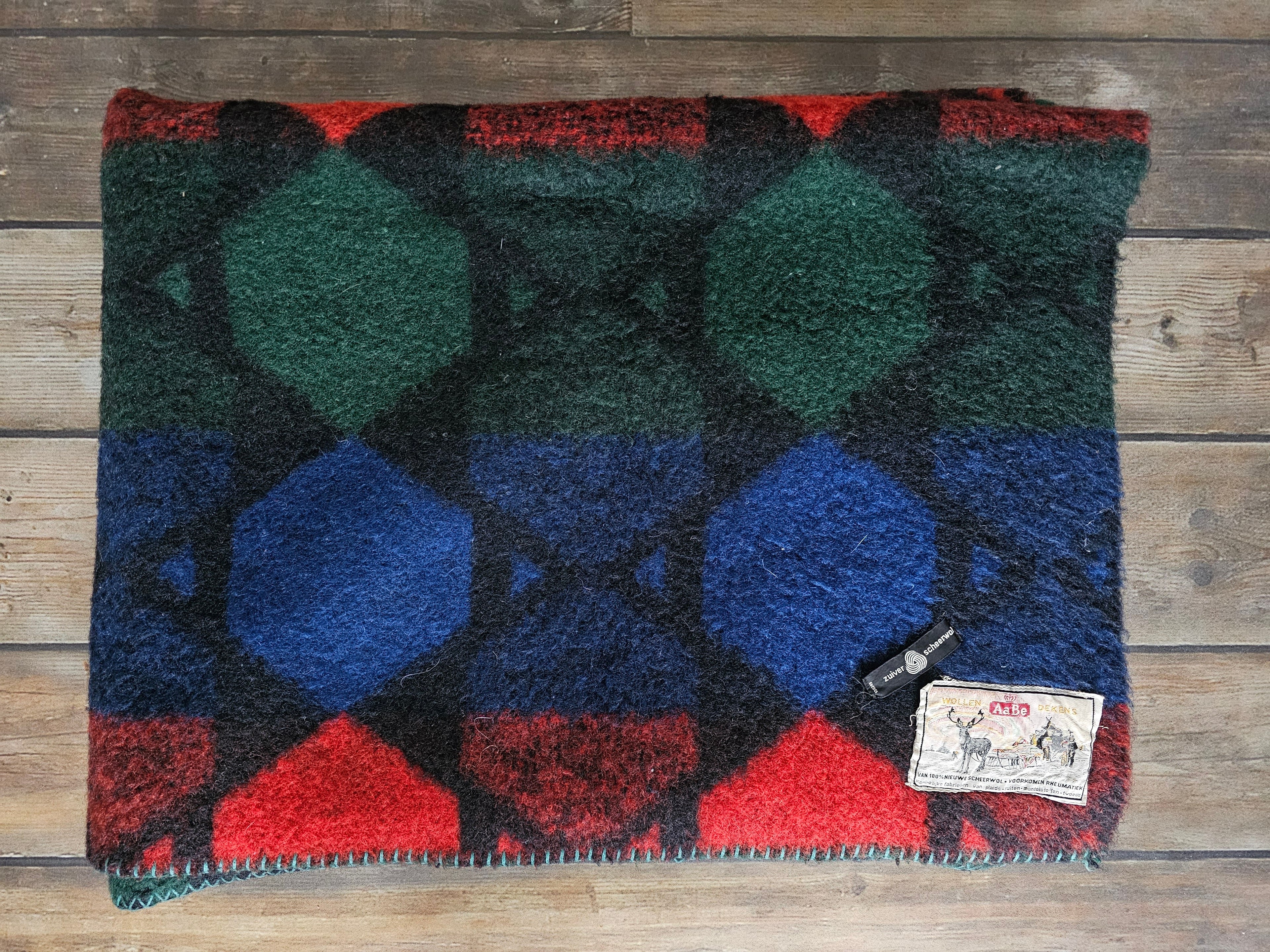 Aabe wollen deken 140 x 210 cm