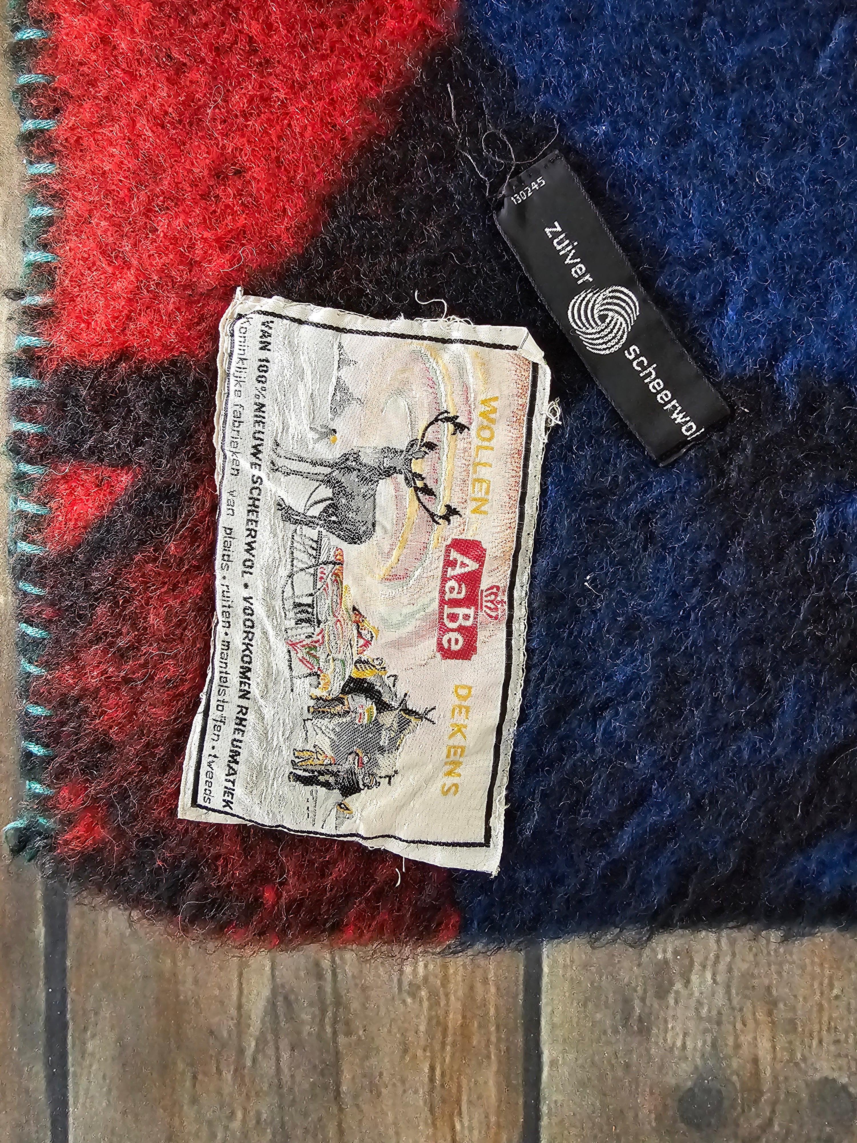 Aabe wollen deken 140 x 210 cm