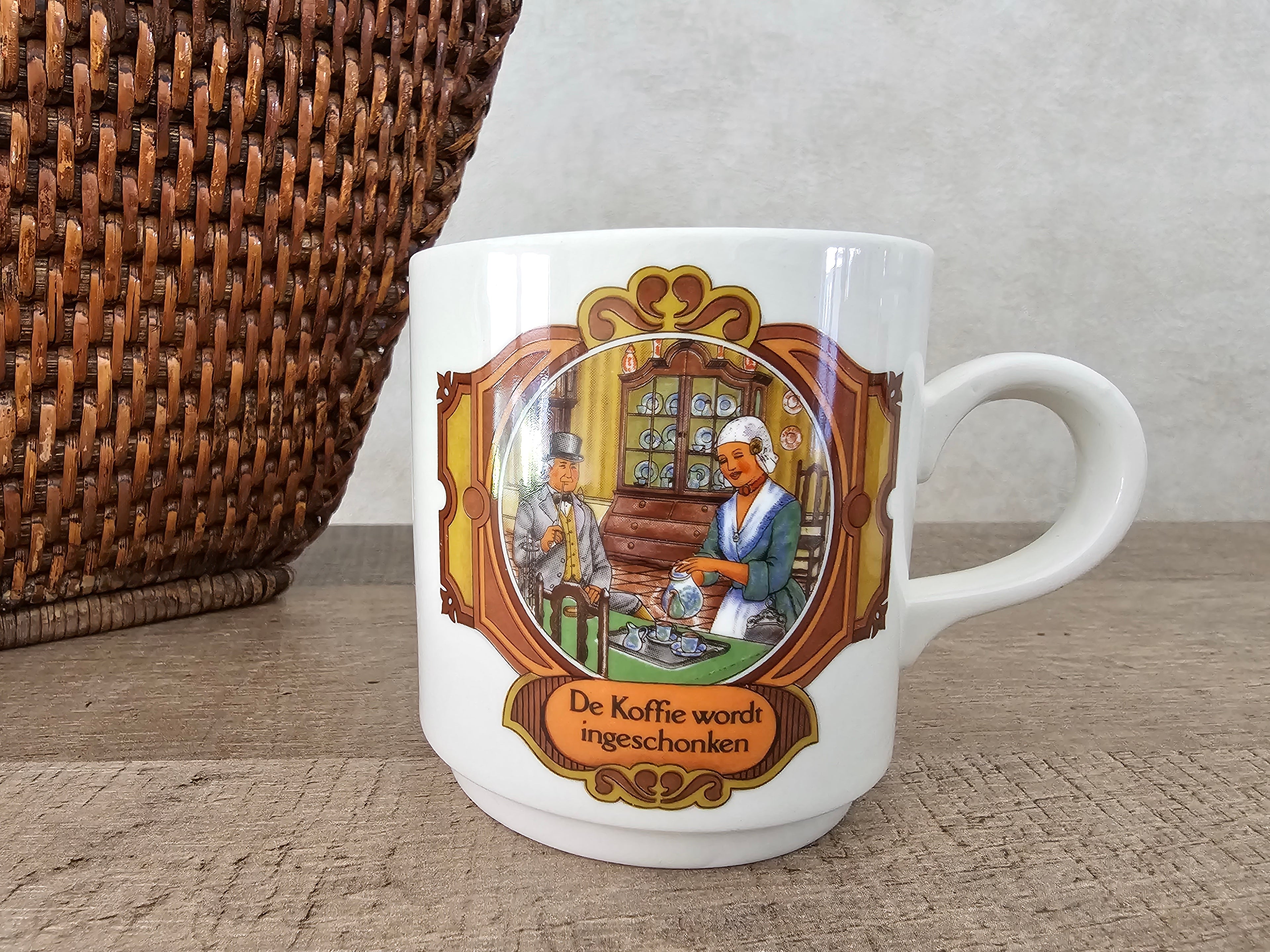 Villeroy Boch Douwe Egberts koffie bekers
