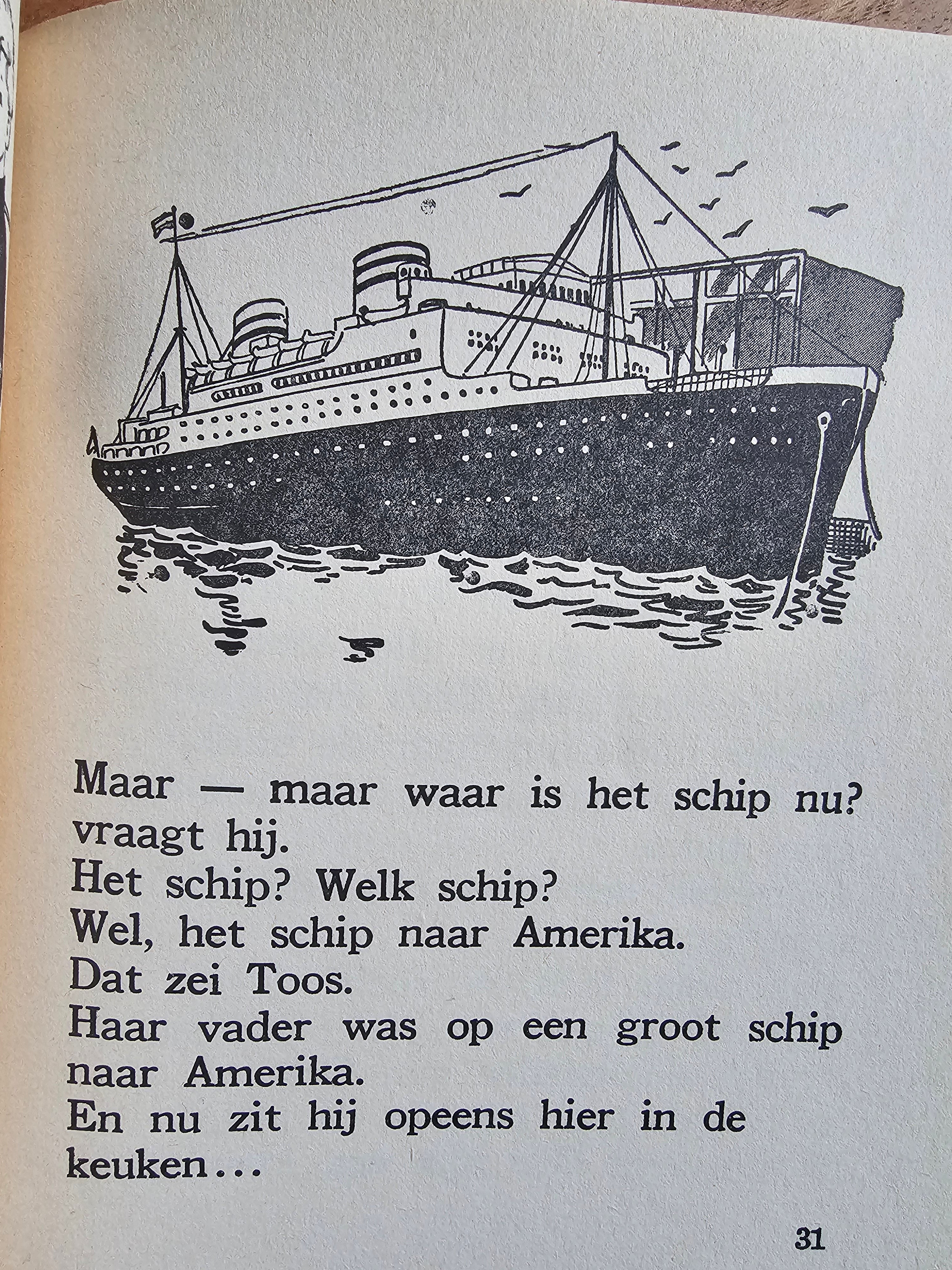 Gijs krijgt een boot