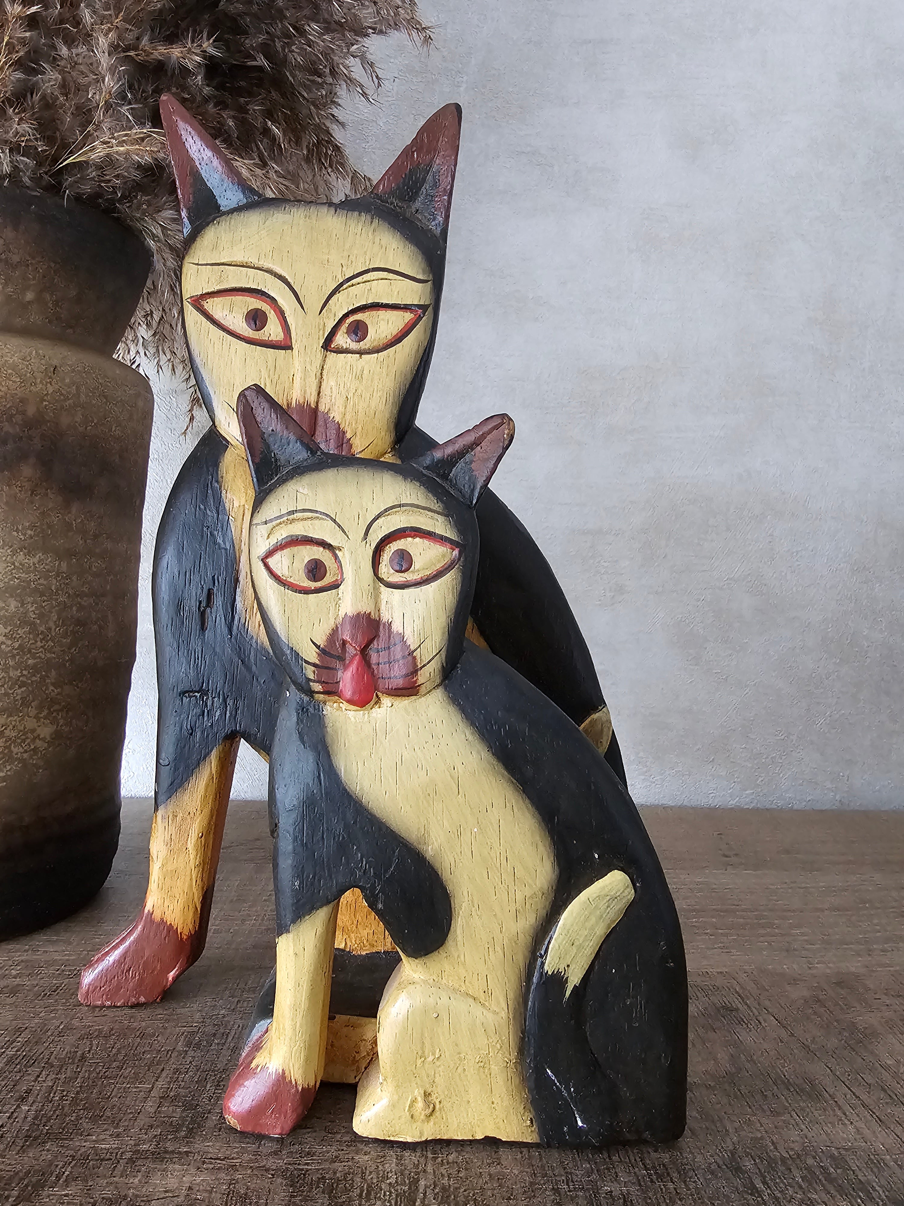 Brieven/ kaartenhouder katten