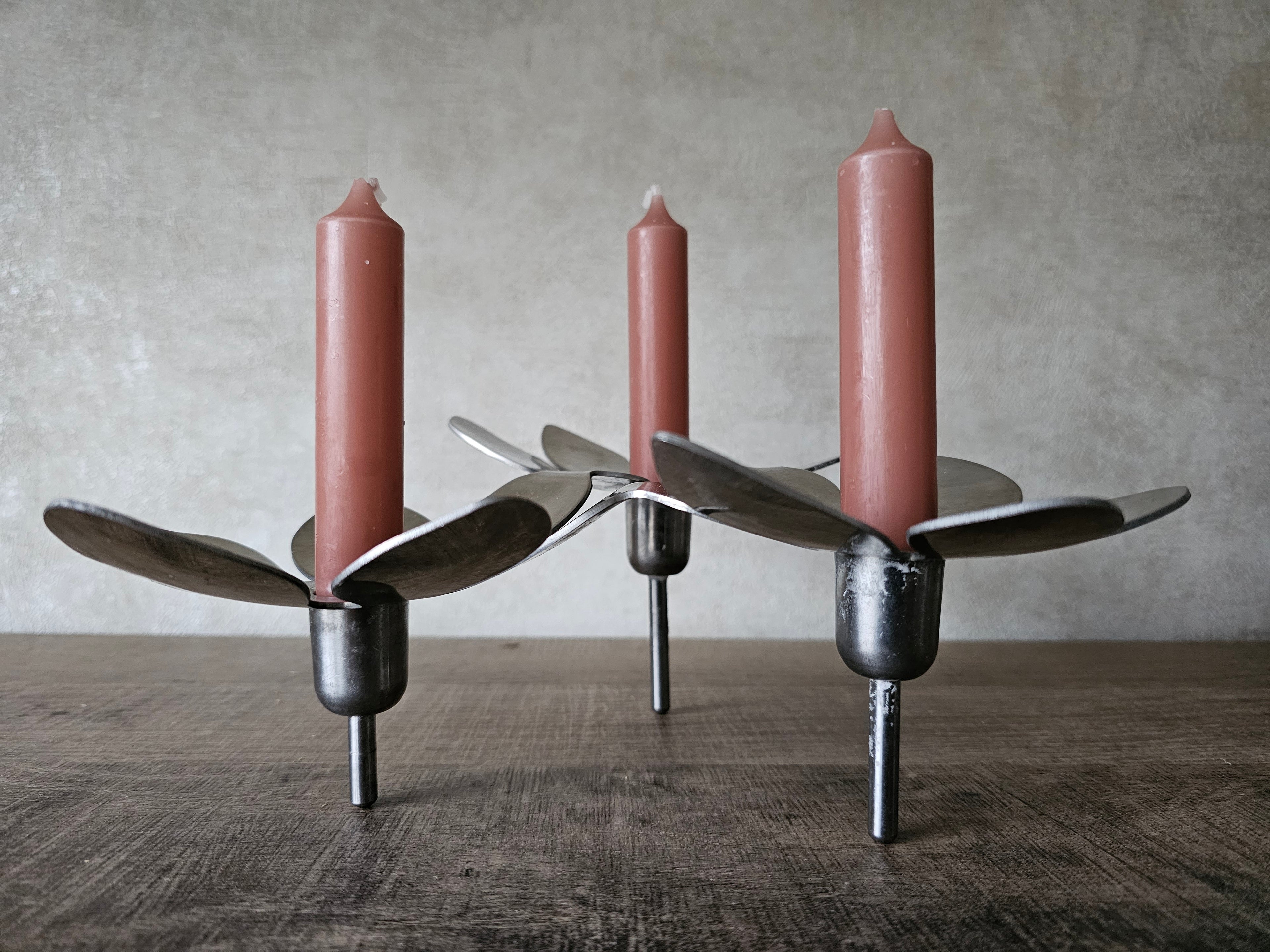 Ikea Monika Mulder kandelaar bloem