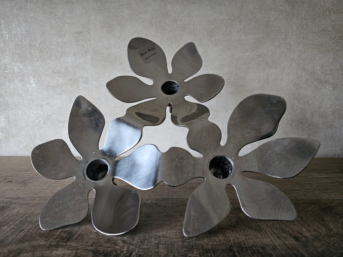 Ikea Monika Mulder kandelaar bloem