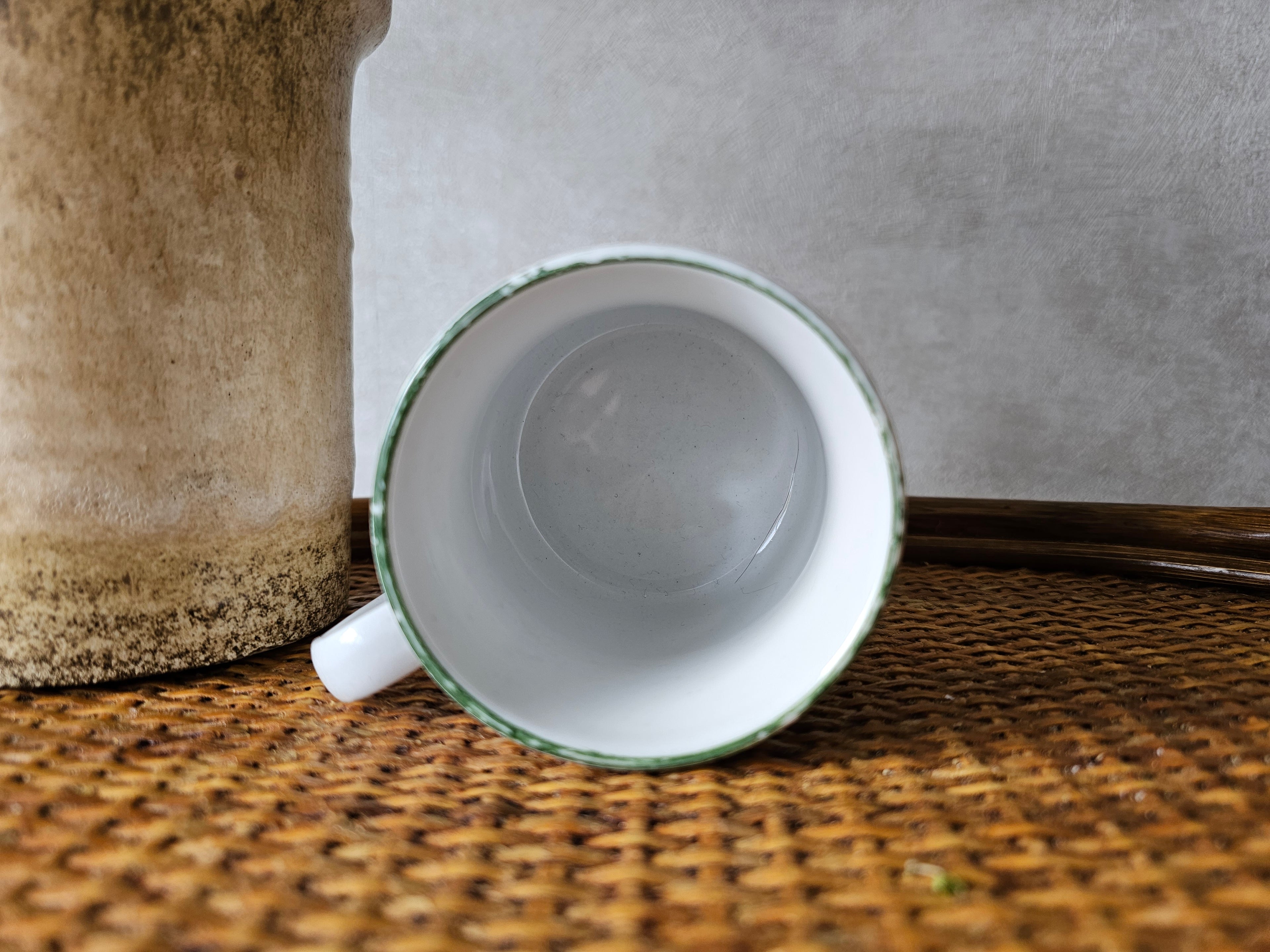 Vintage koffie - thee beker Holly Hobbie stijl