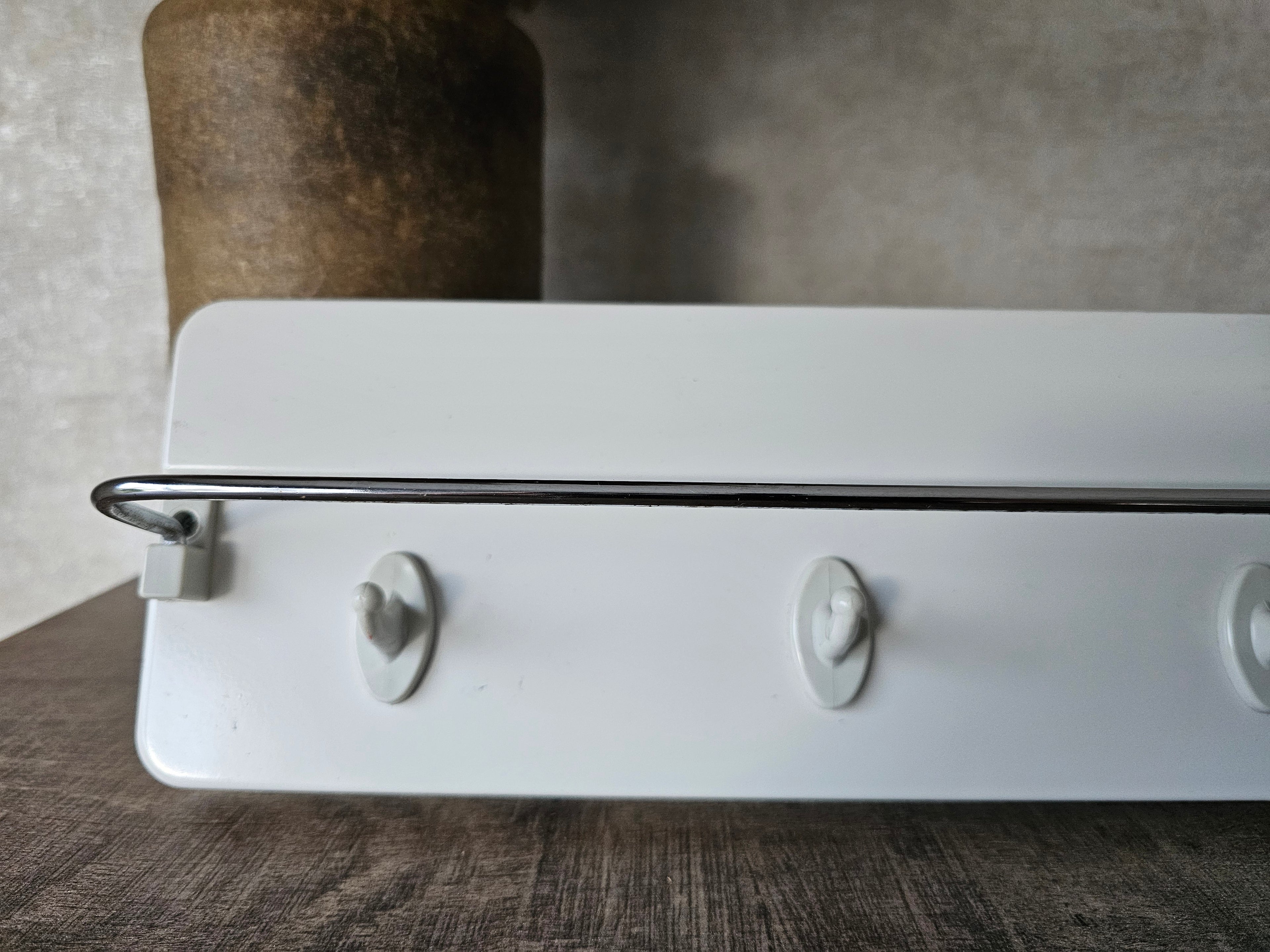 Brabantia handdoekenrek wit