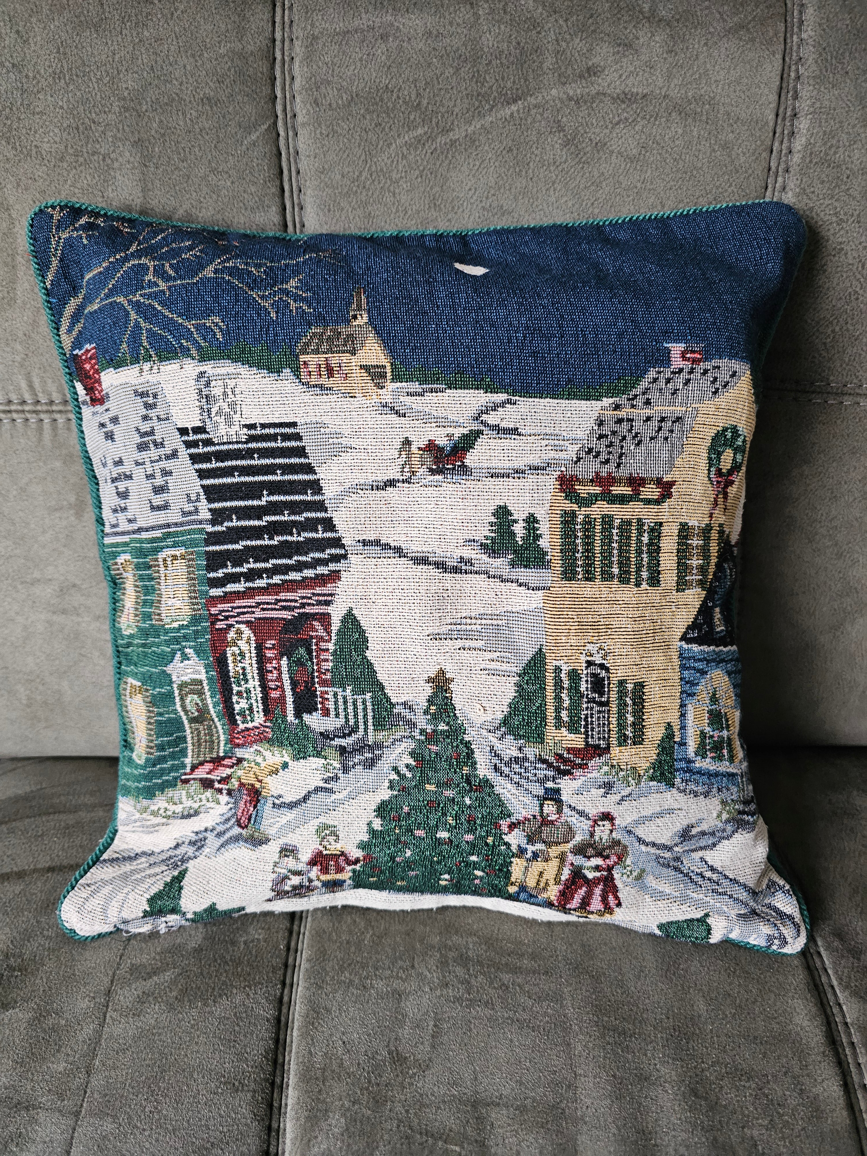 Kerst / winter kussenhoes