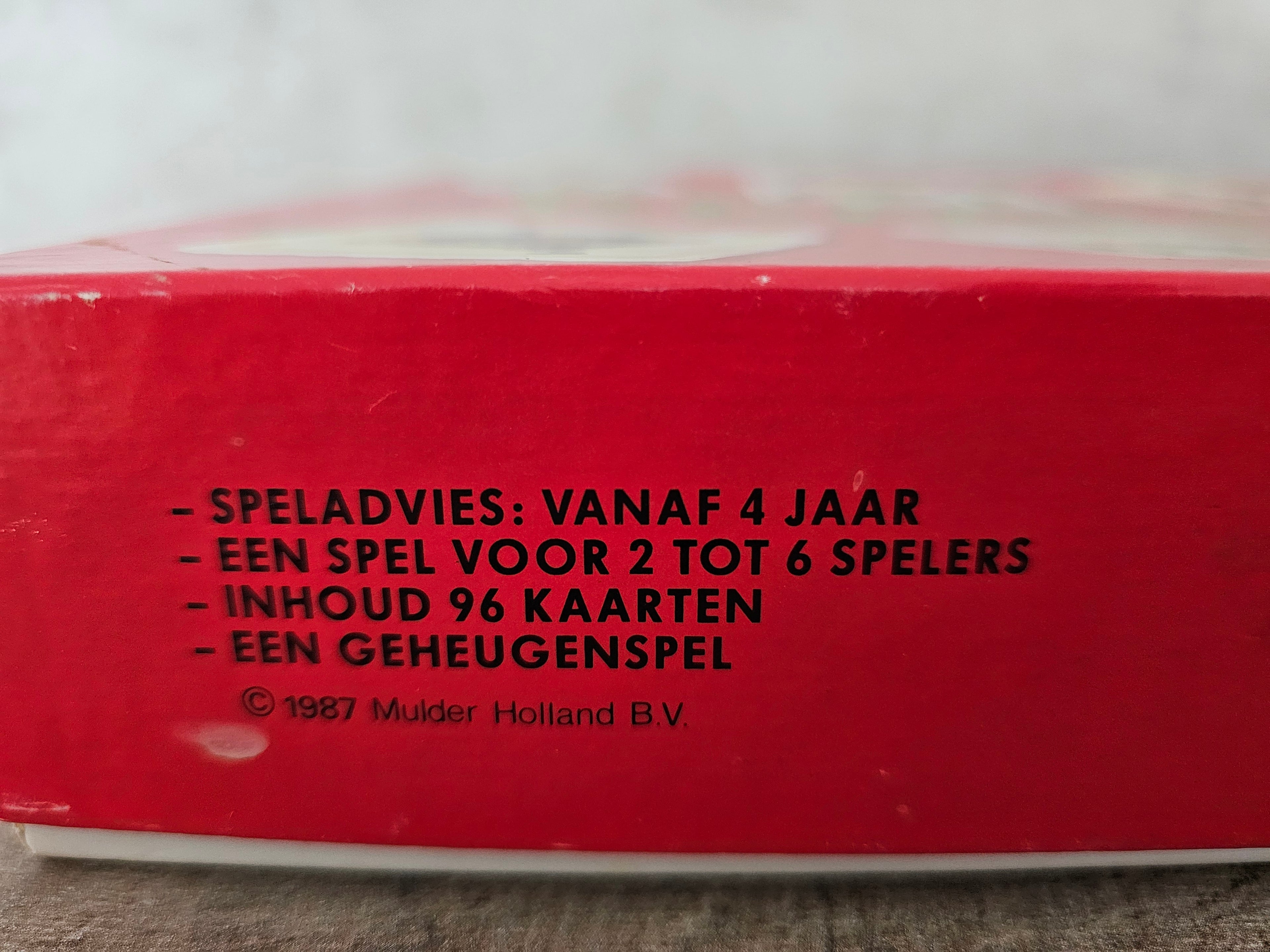 Vintage Hema Remember 1987 geheugenspel memory