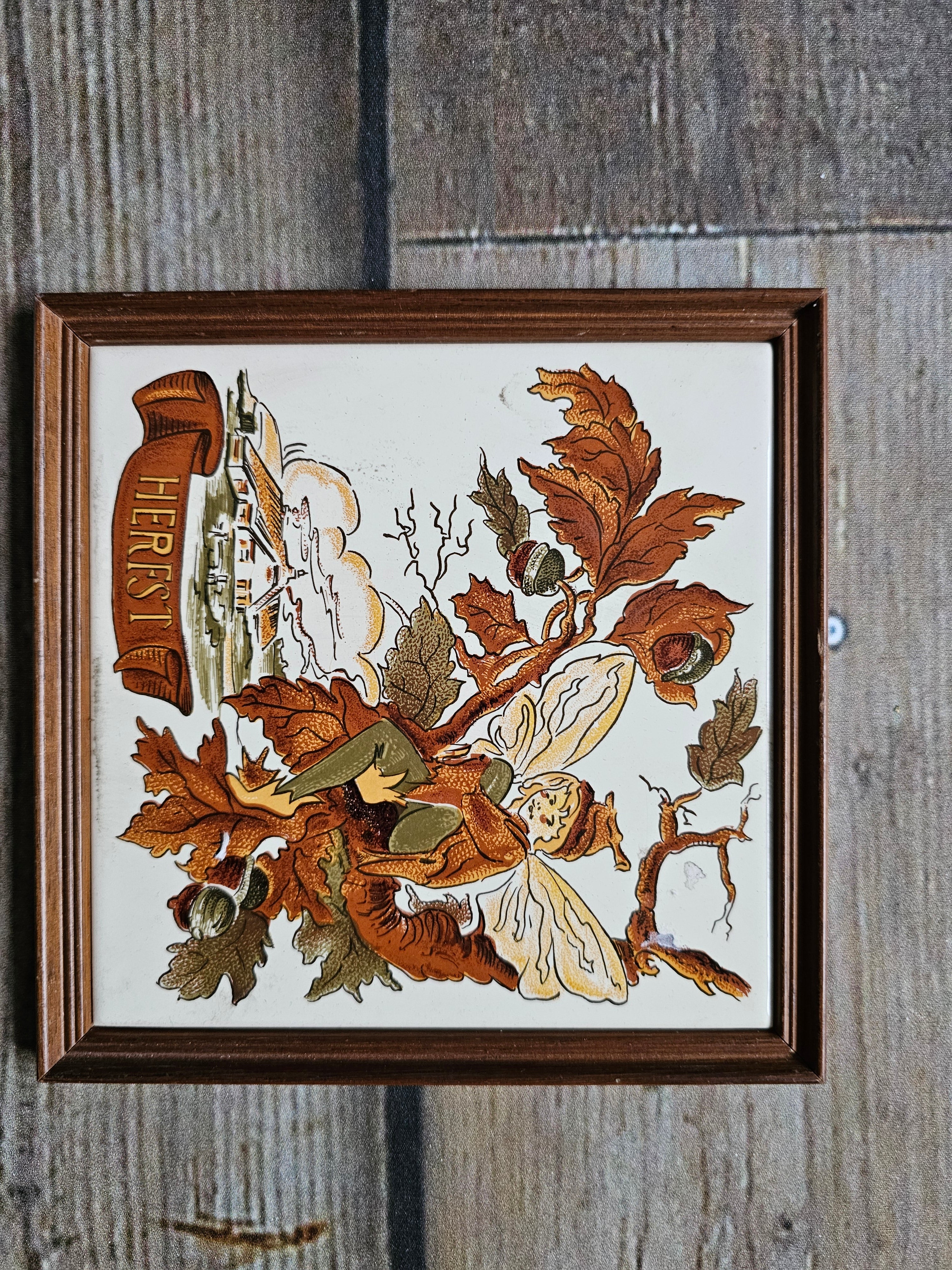 Seizoenen tegels wanddecoratie