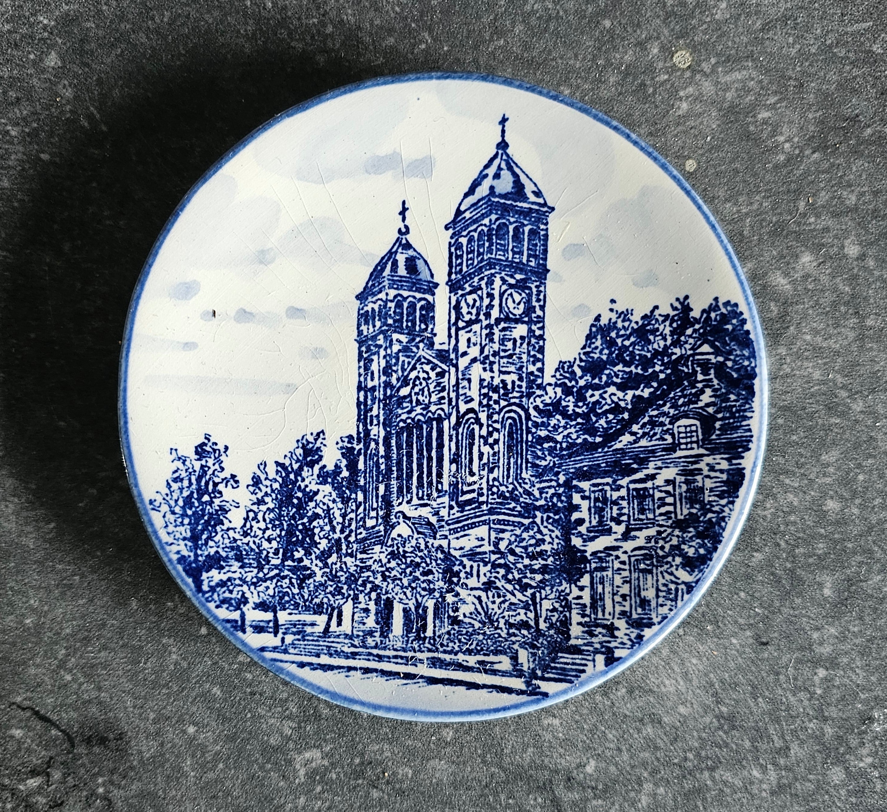 Delfts blauw wandbordjes