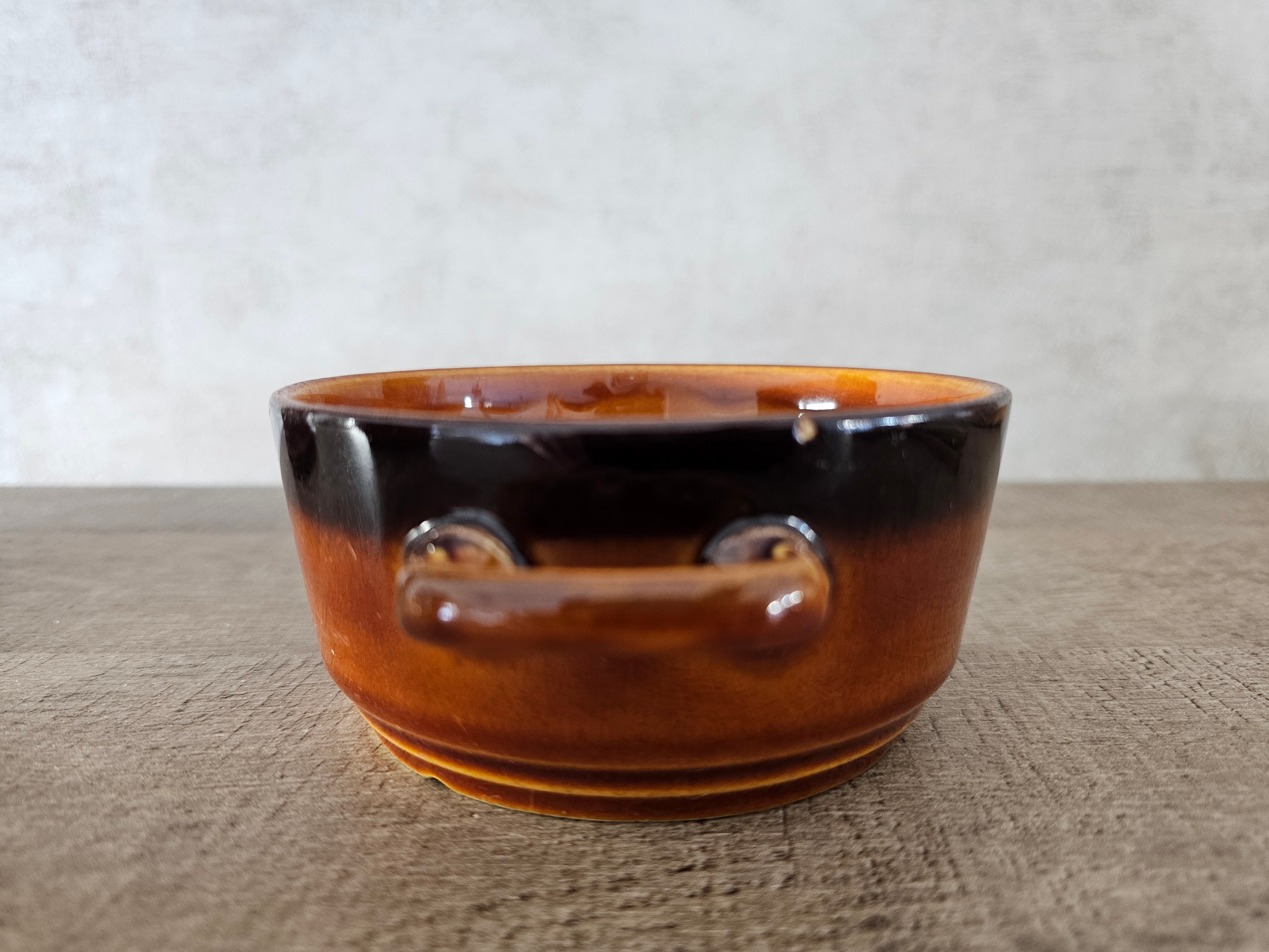 Boch la Louviere soepkommen bruin