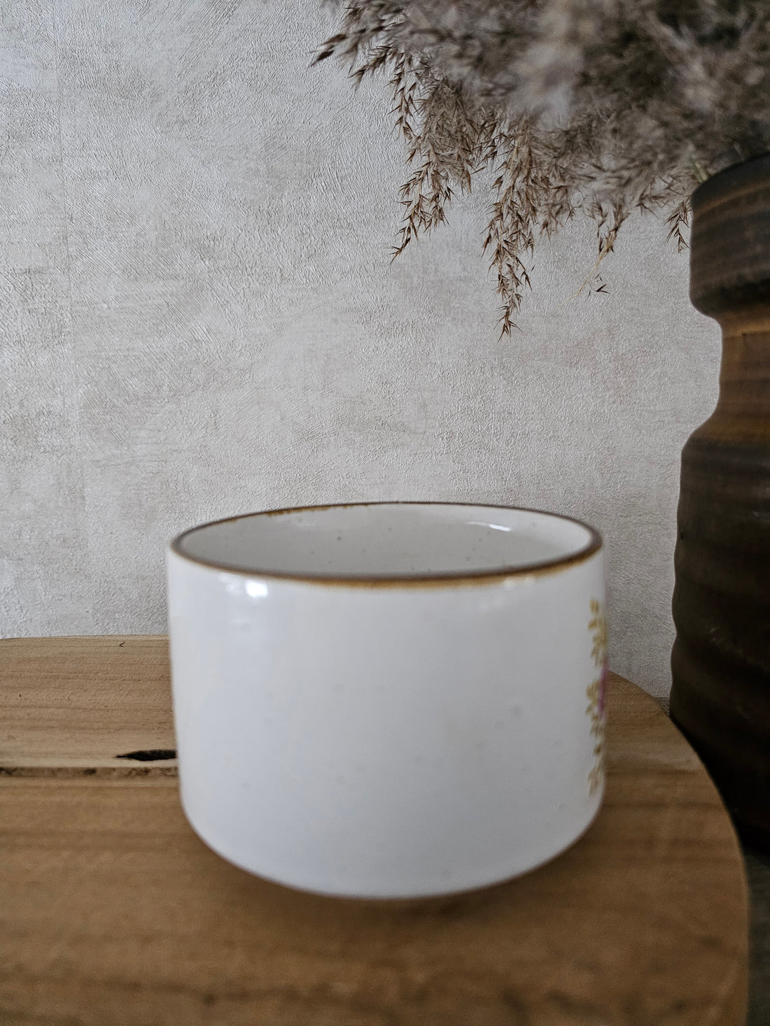 Wildflower soepkom roze bloemen XL