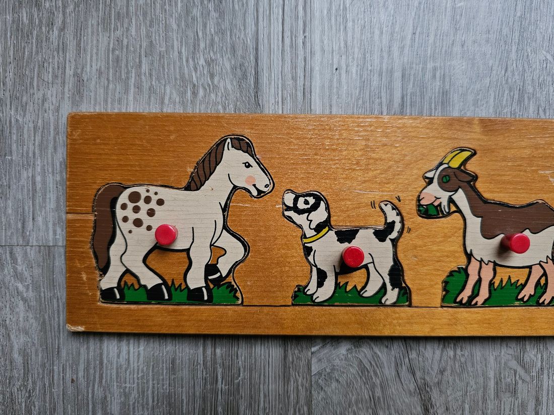 Simplex puzzel boerderij dieren