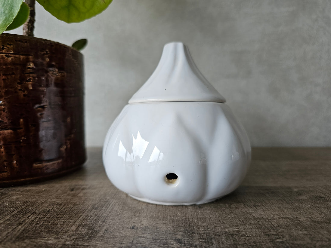 Keramiek knoflookpot