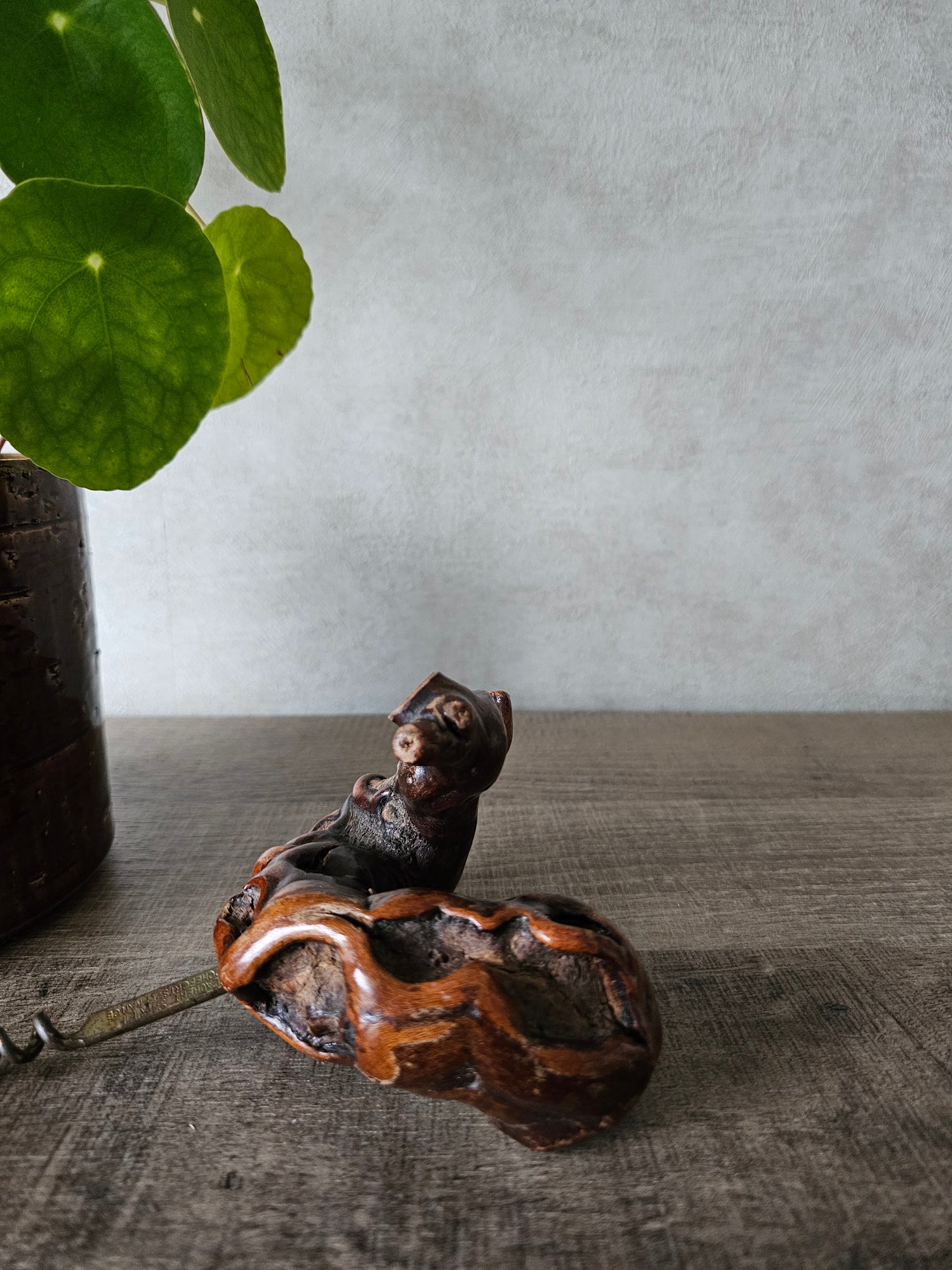 Wortelhouten kurkentrekker