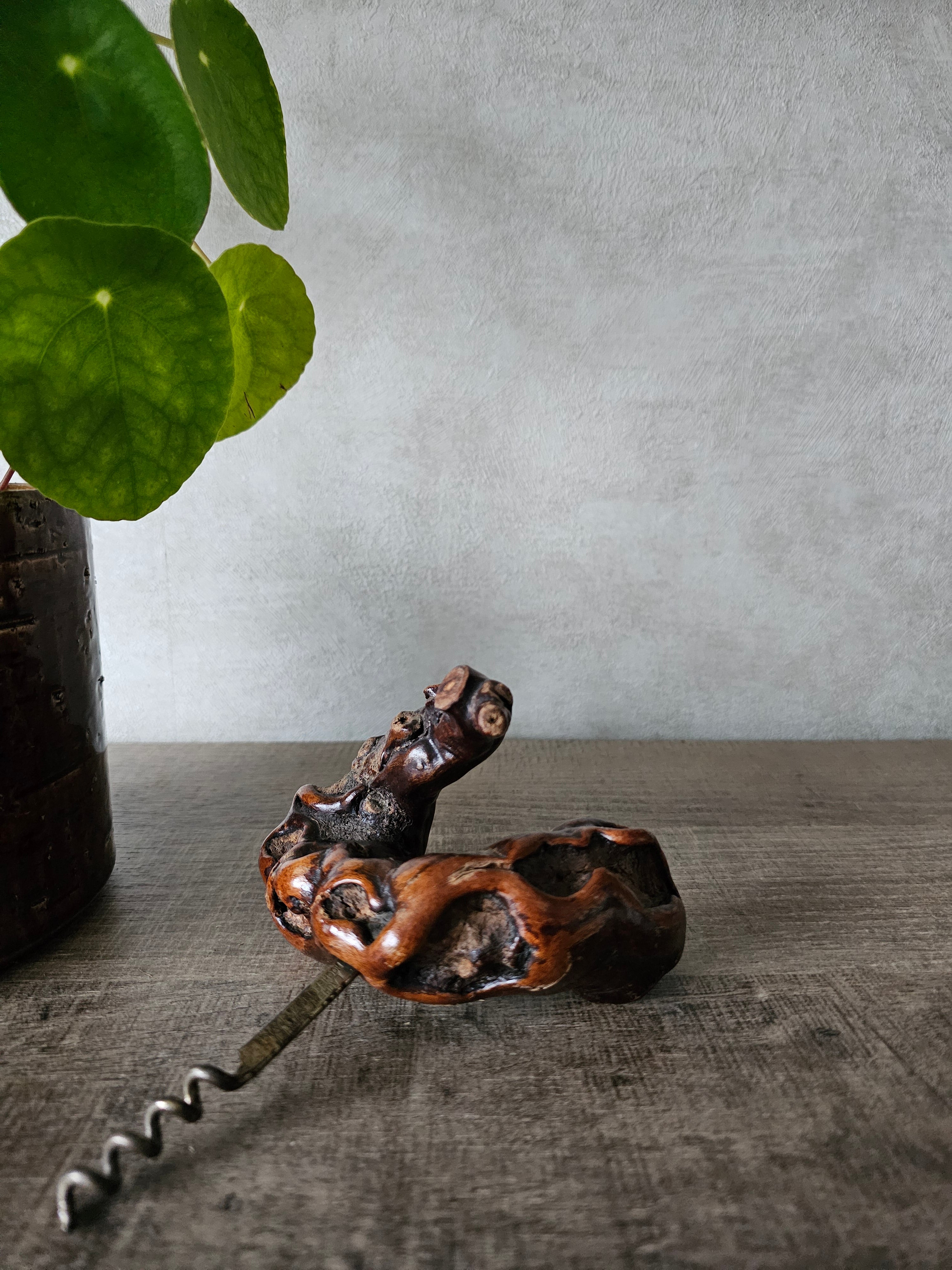 Wortelhouten kurkentrekker