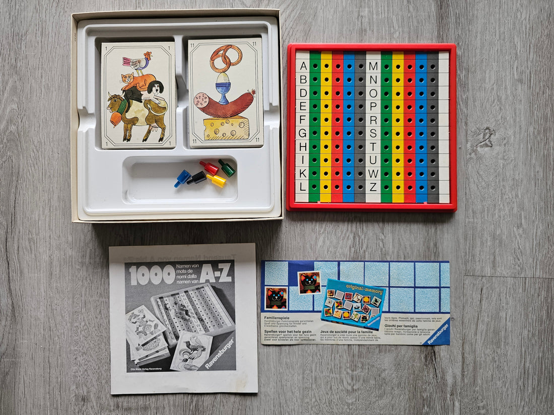 Ravensburger 1000 namen van A-Z