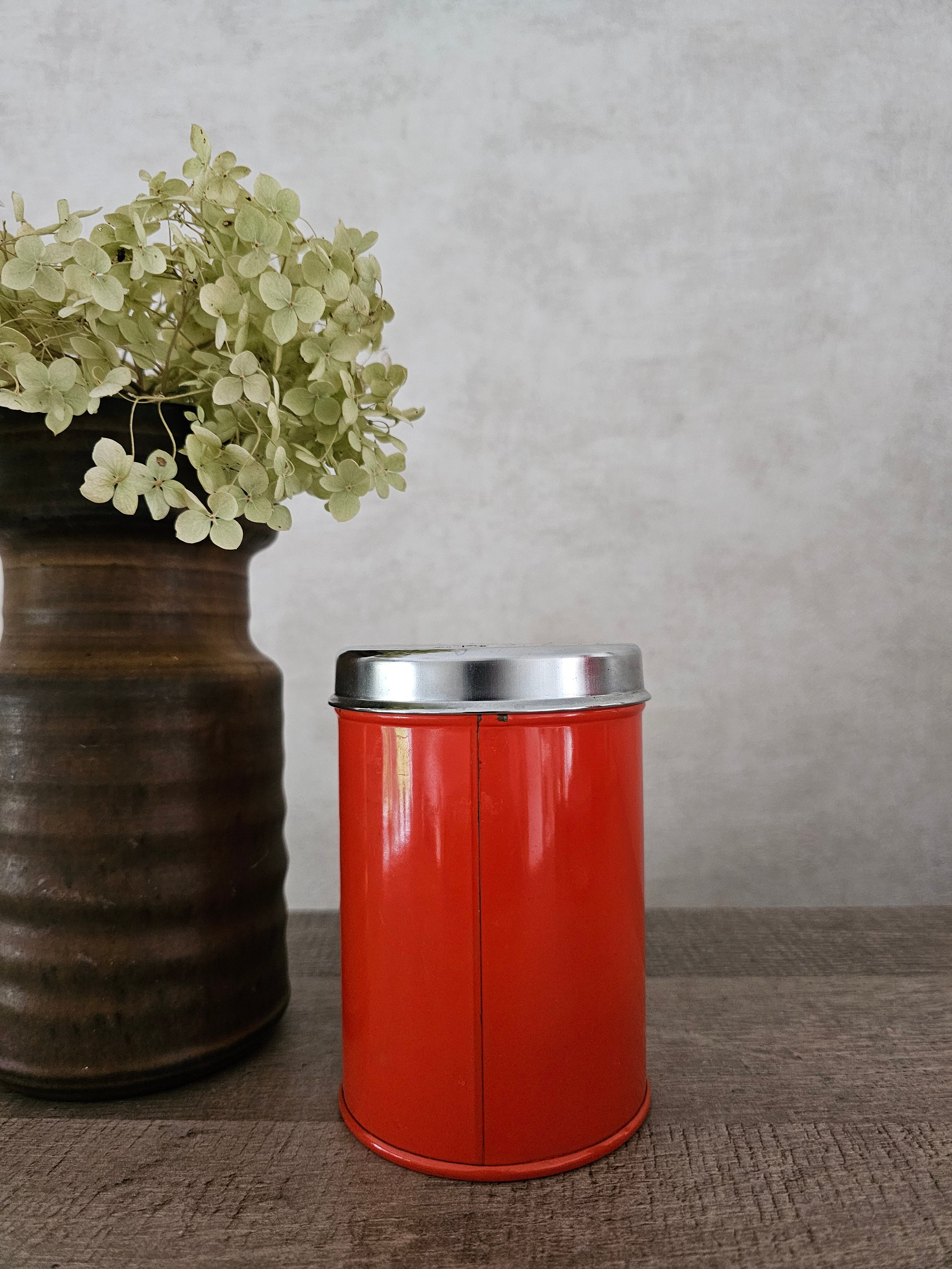 Brabantia oranje blik cacao