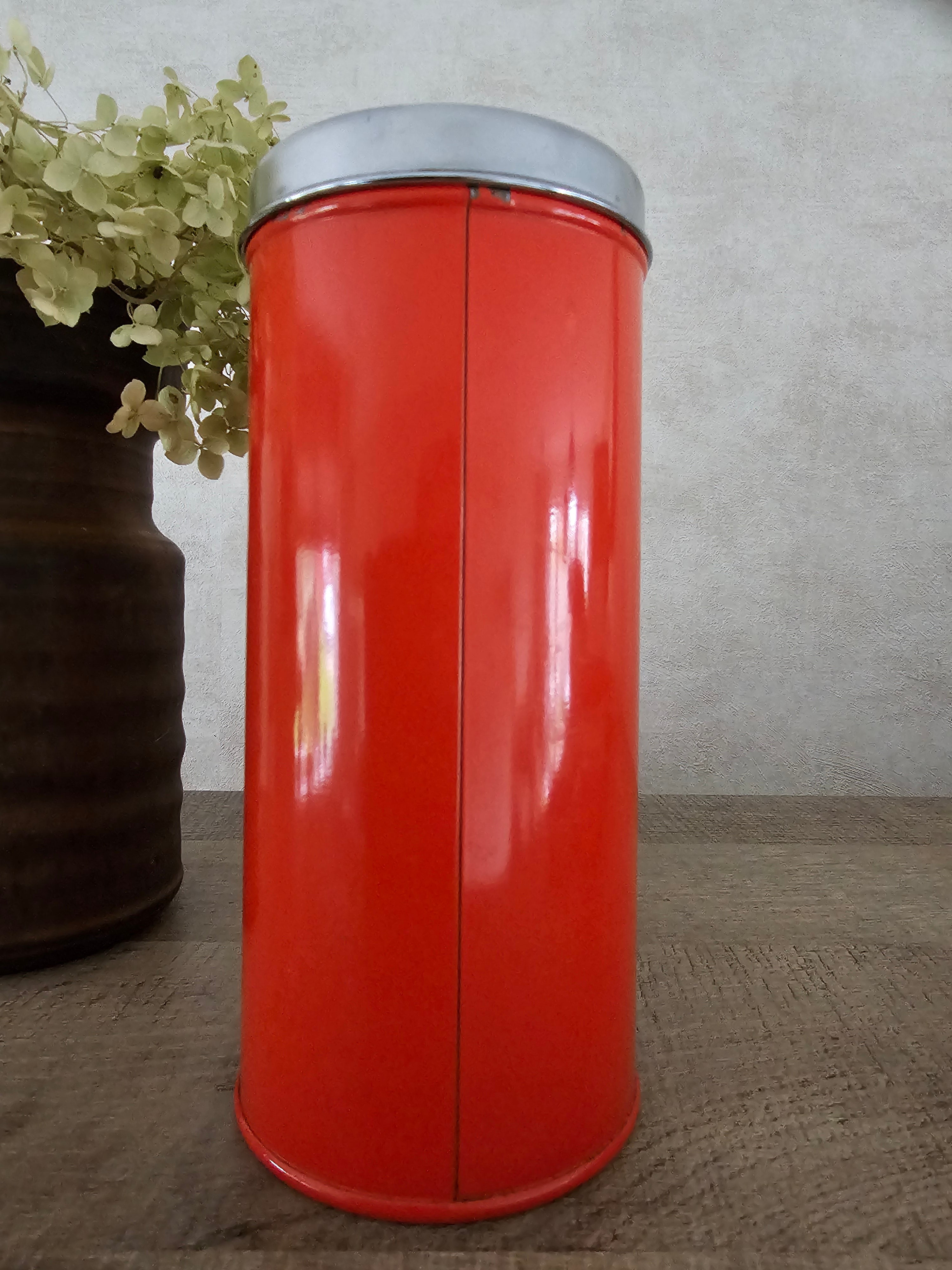 Brabantia oranje blik "KOFFIE"