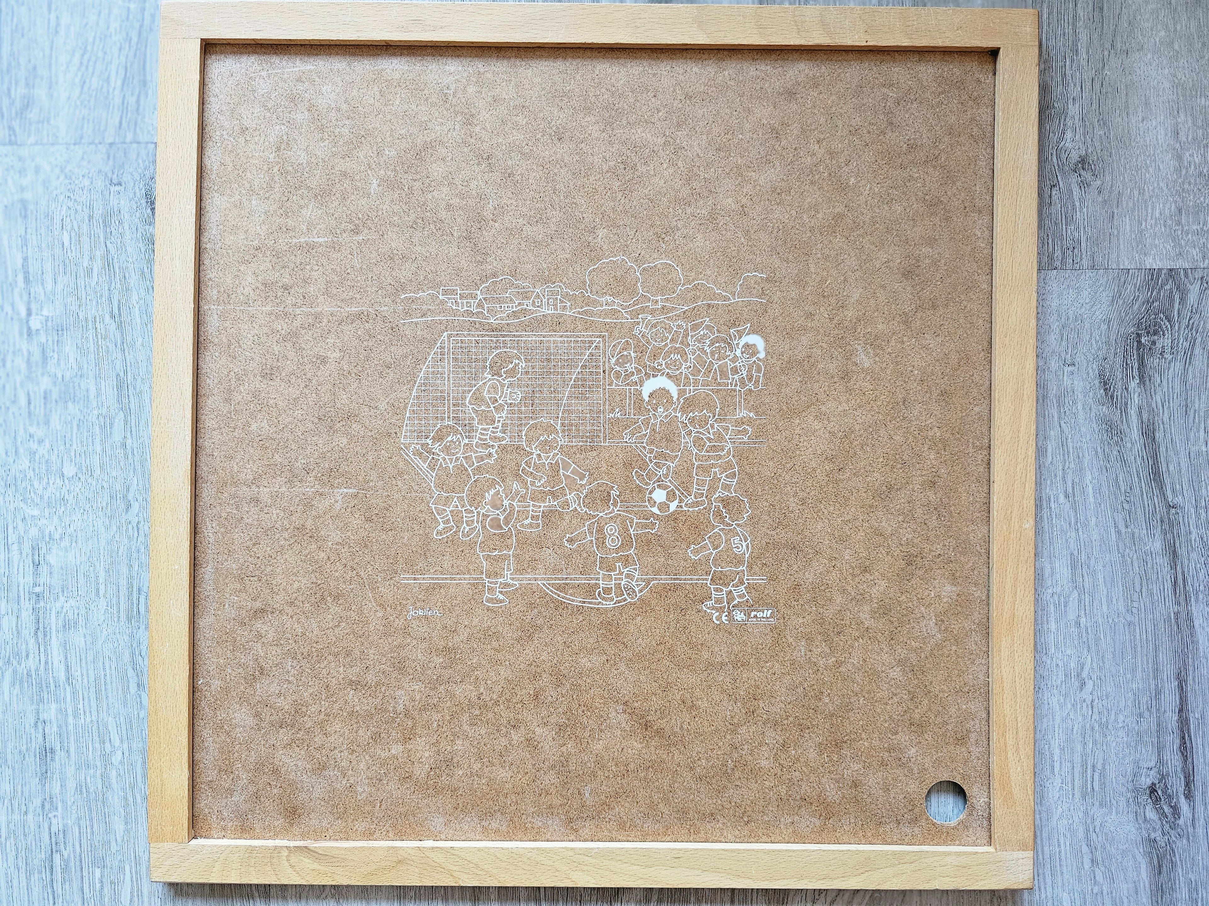 Houten puzzel Jaklien voetbal