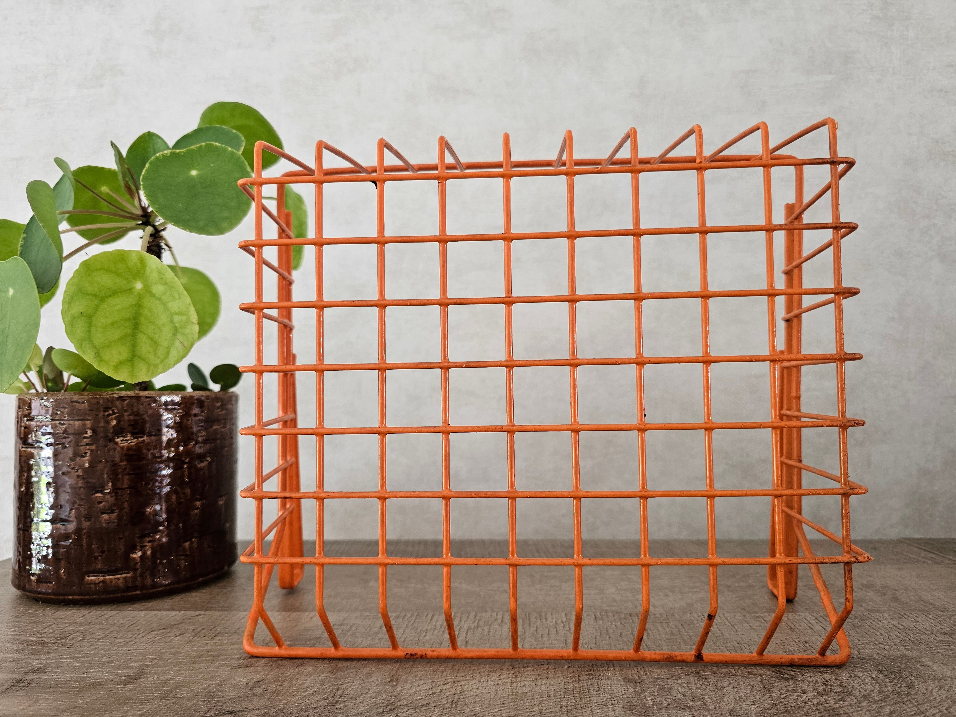 Tomado oranje draadmand