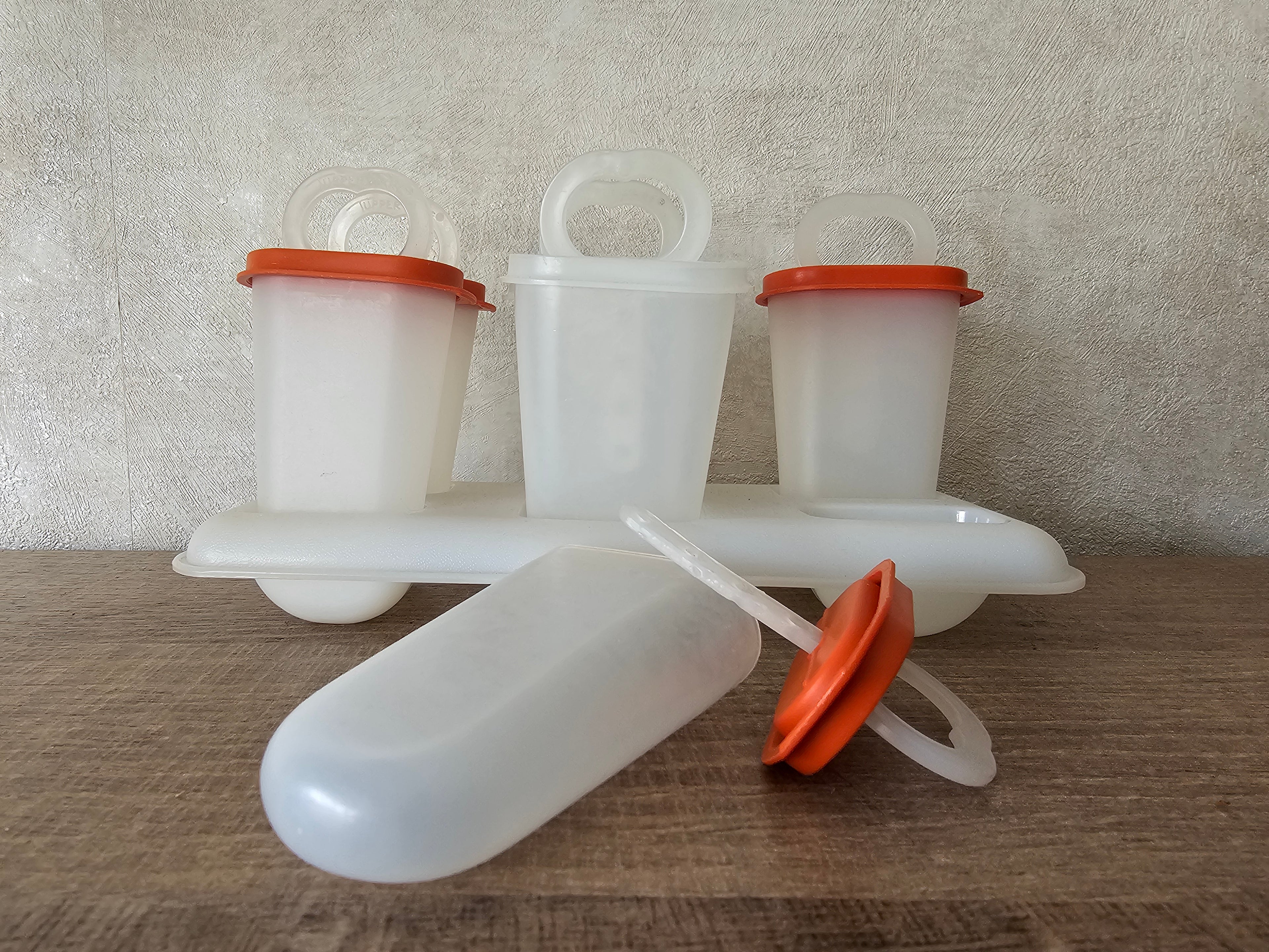 Tupperware ijslollies ijsvormpjes