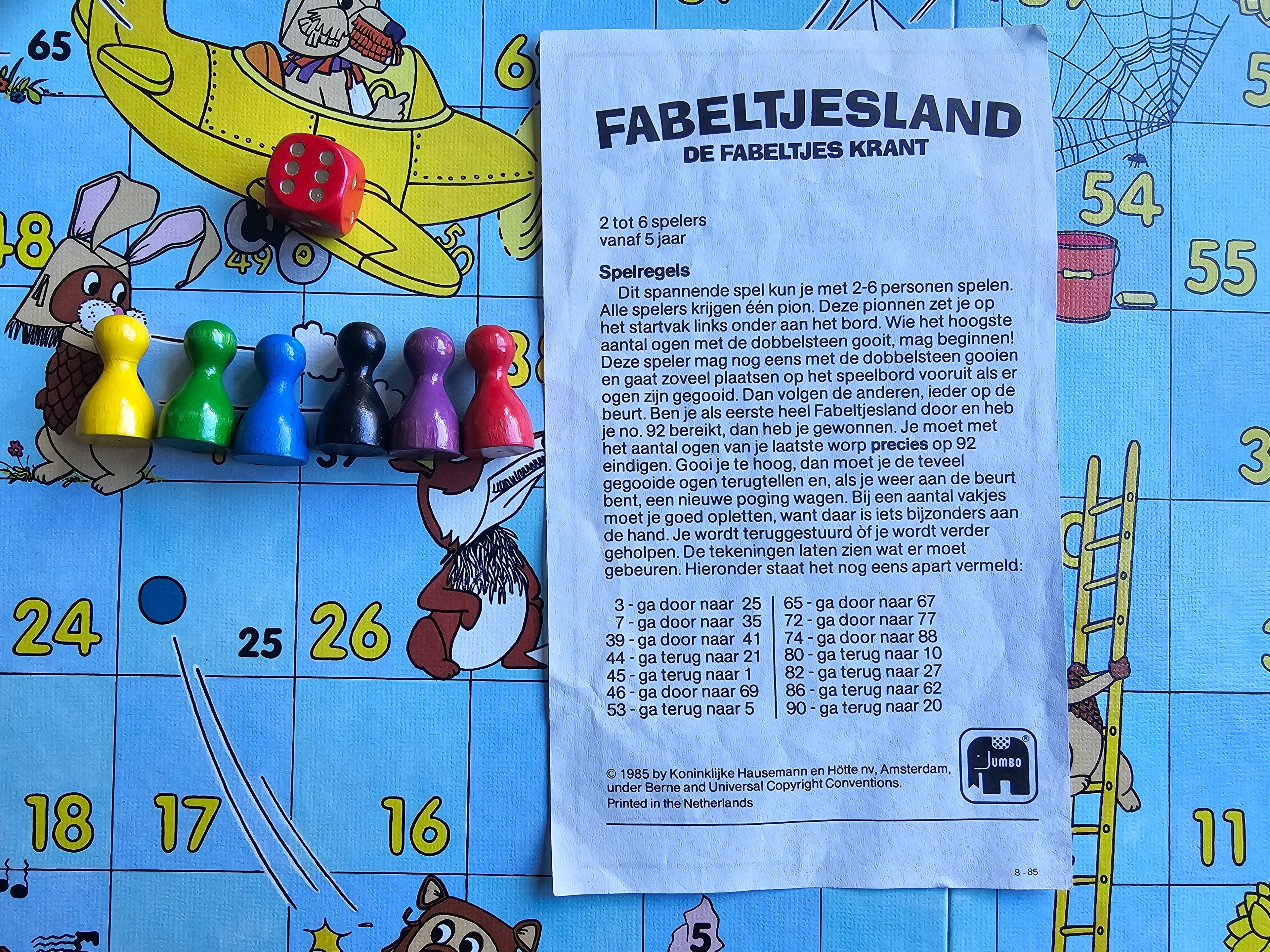 Fabeltjeskrant spel Fabeltjesland