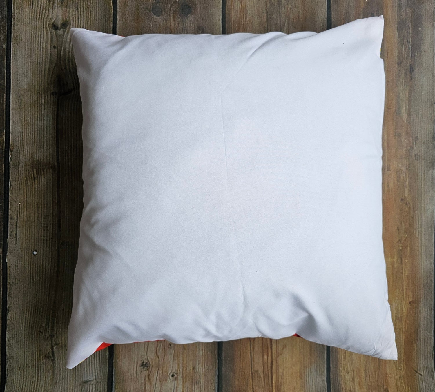 Retro kussenhoes pauwoog 45 x 45 cm