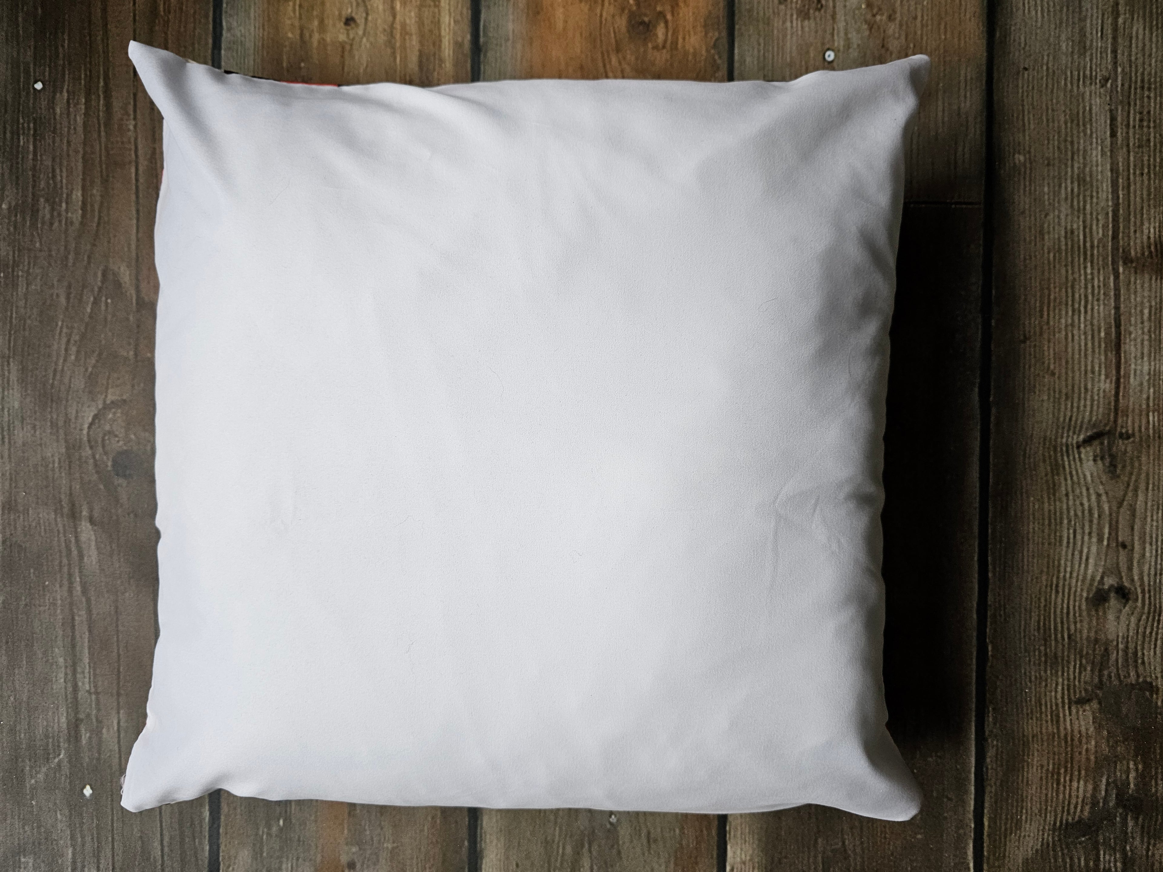 Retro kussenhoes bruin oranje geometrisch patroon