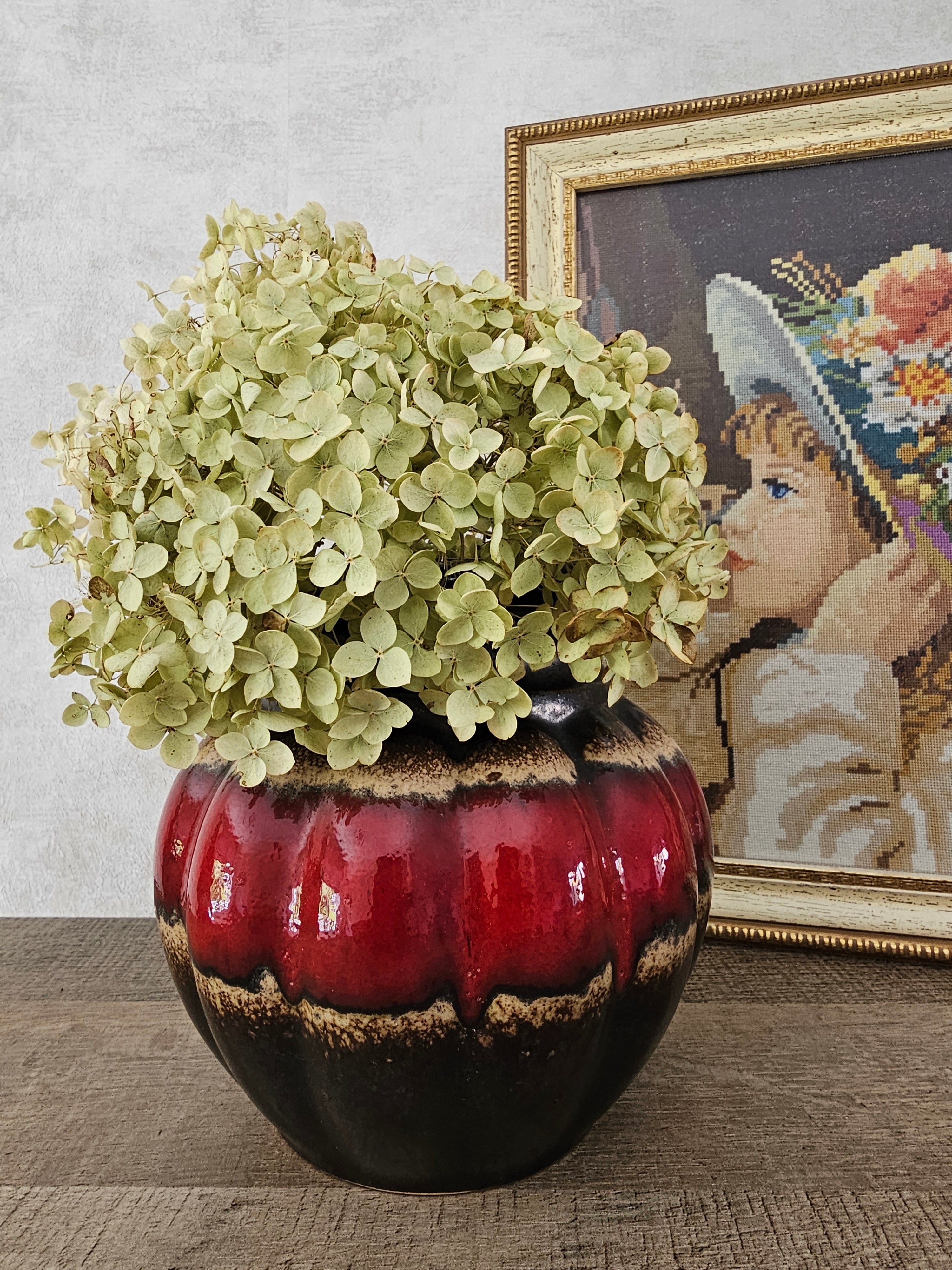 West Germany Scheurich vaas fat lava 292-16