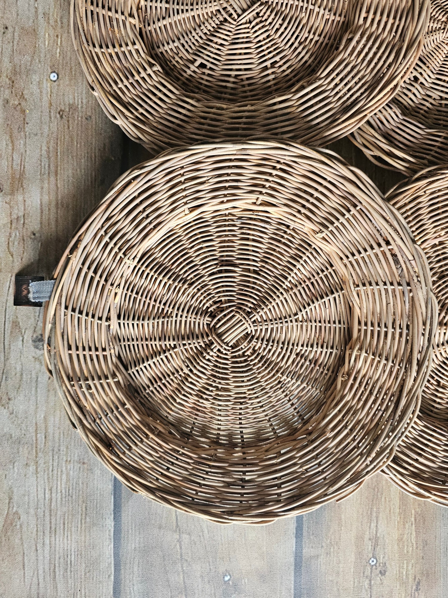 Rieten onderzetters 30 cm