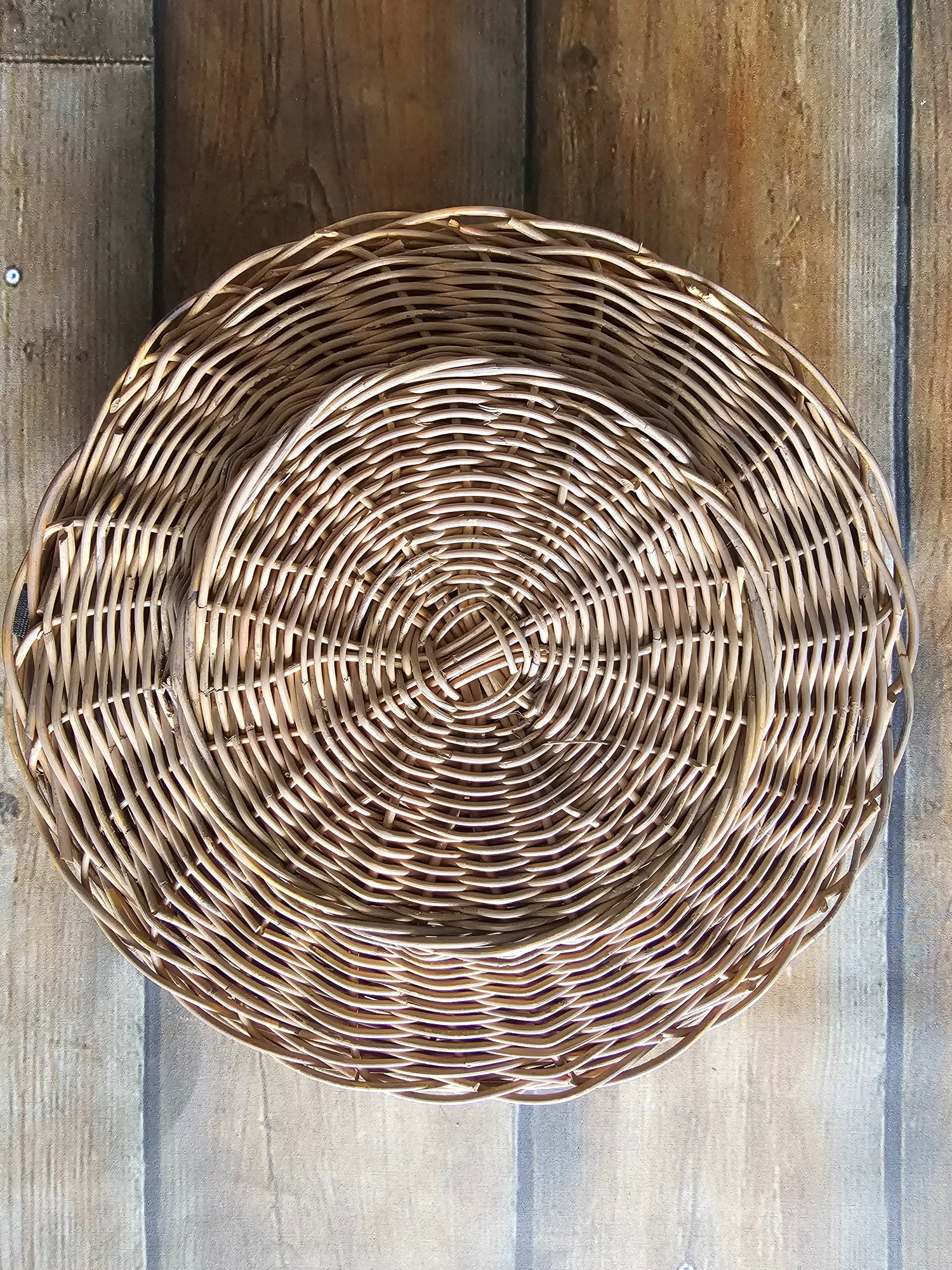 Rieten onderzetters 30 cm